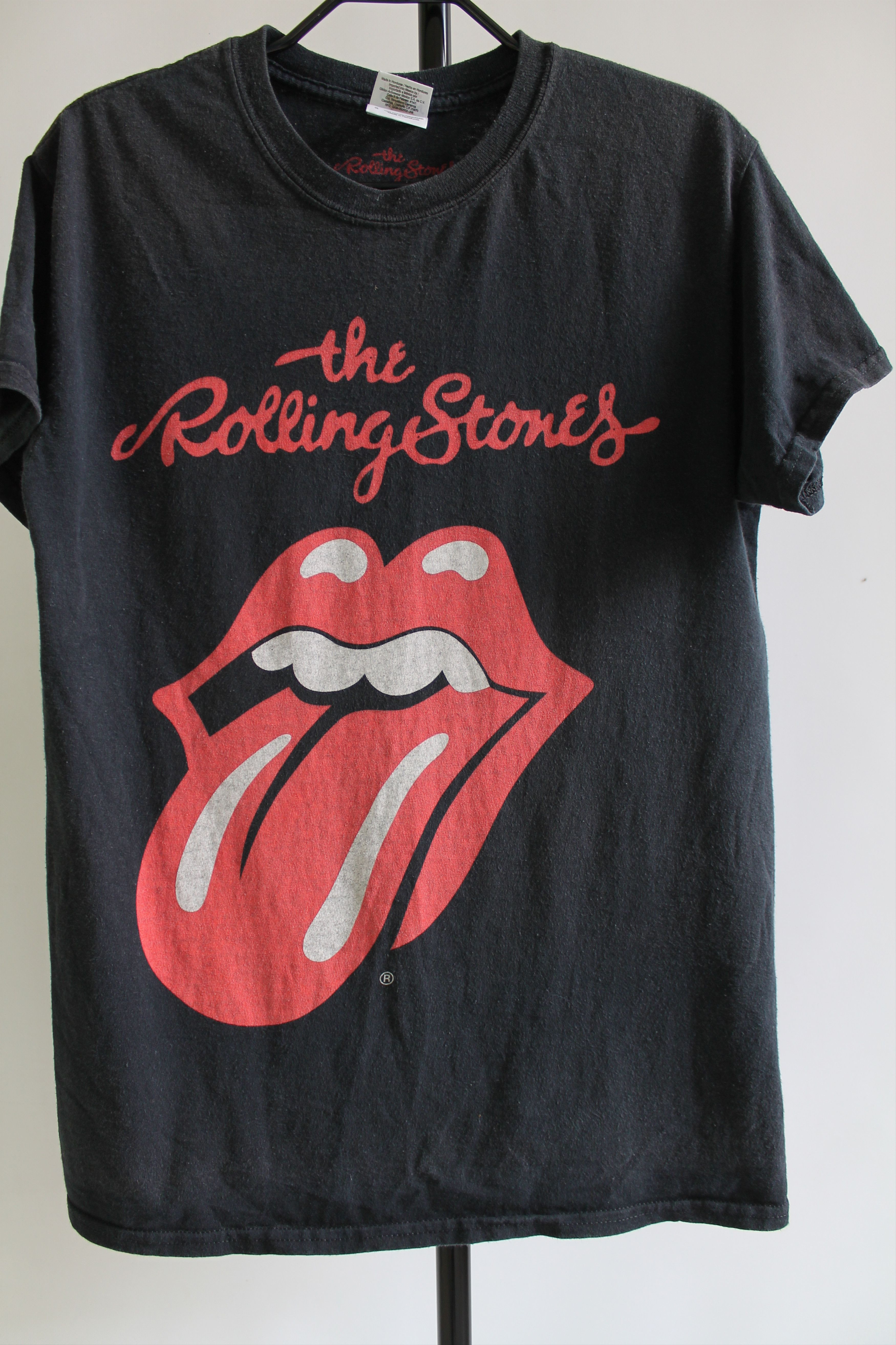 The Rolling Stones 2014 The Rolling Stones reprint band tee t shirt faded black Size US S / EU 44-46 / 1 - 7 Thumbnail