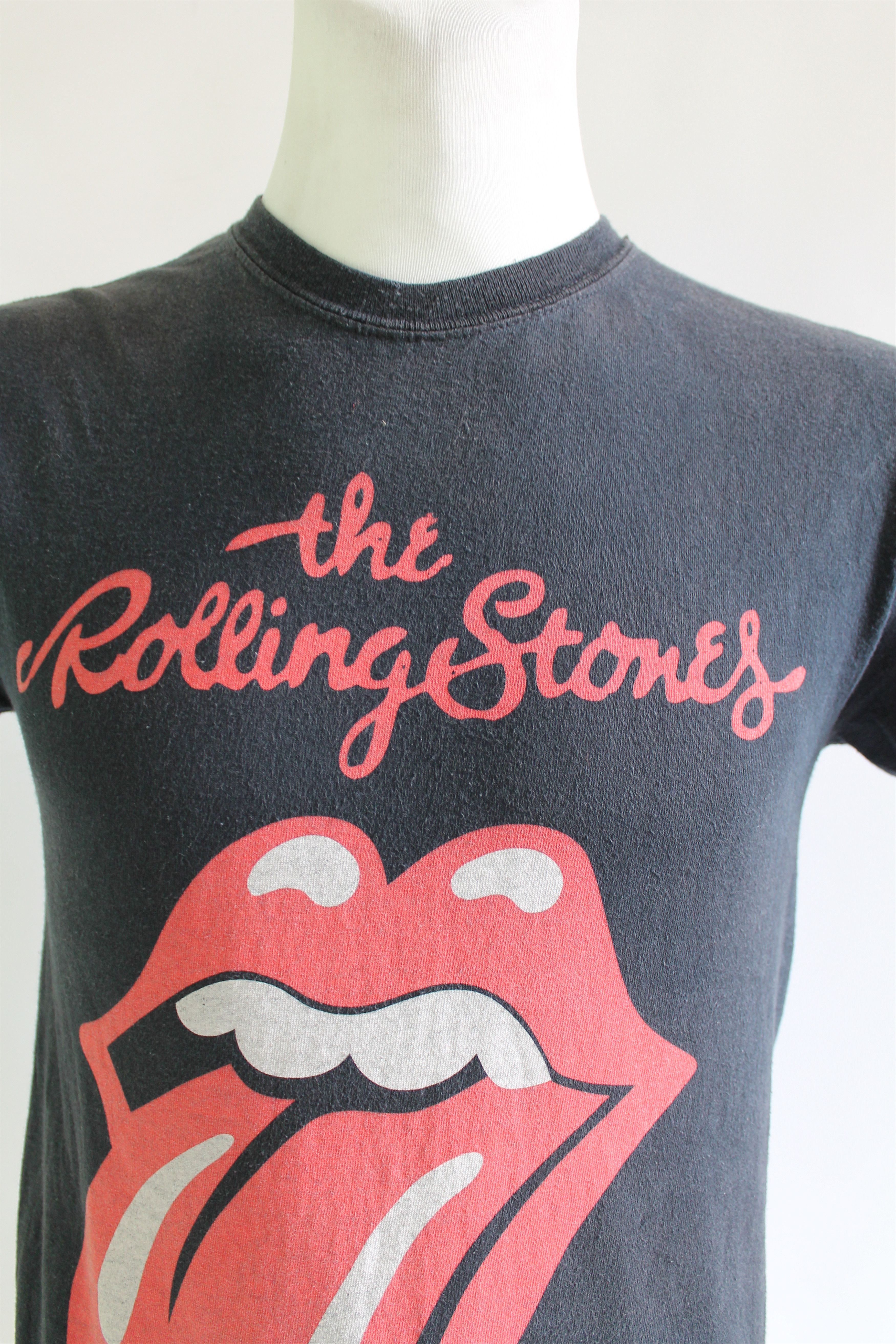 The Rolling Stones 2014 The Rolling Stones reprint band tee t shirt faded black Size US S / EU 44-46 / 1 - 4 Thumbnail