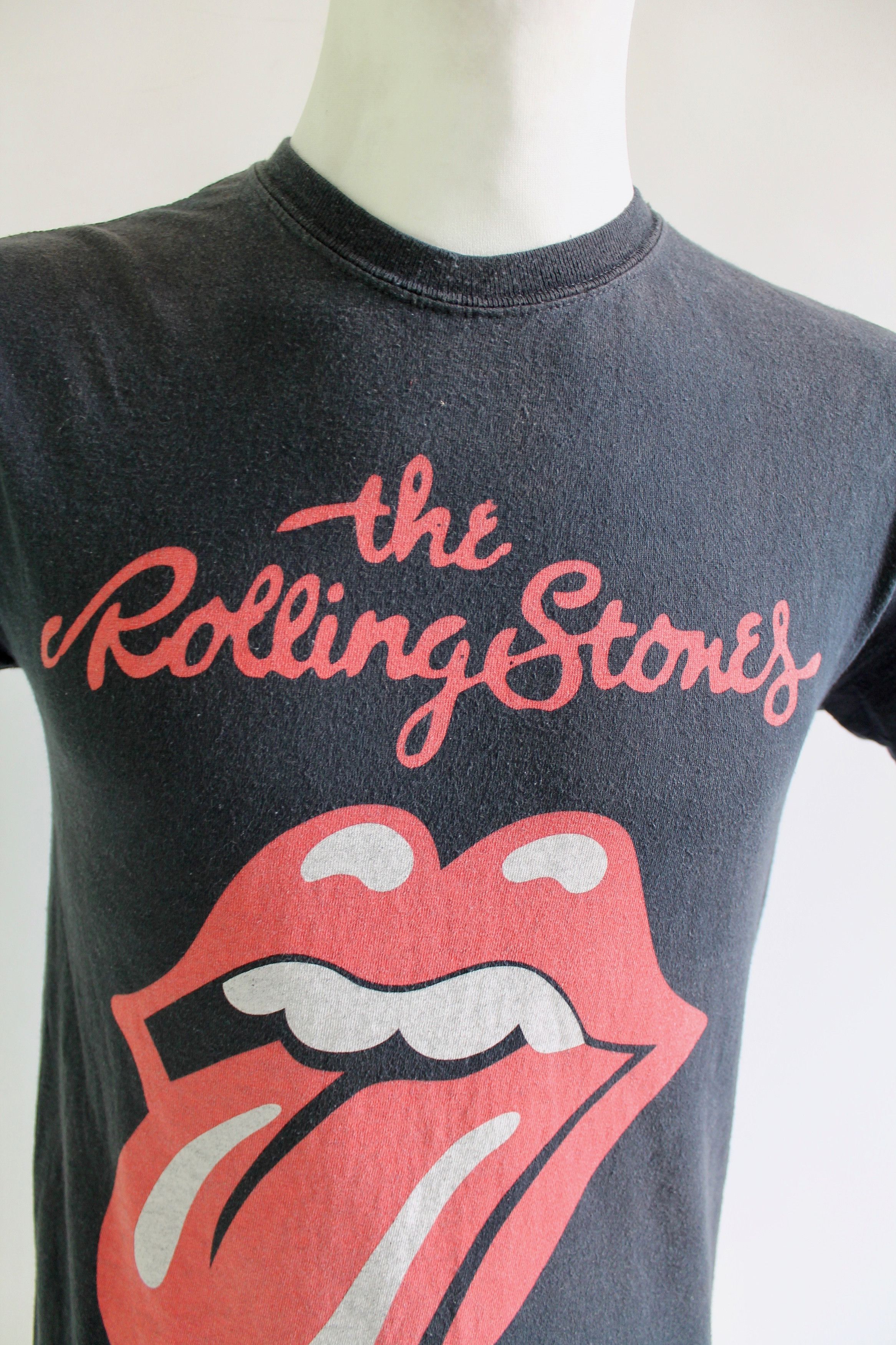 The Rolling Stones 2014 The Rolling Stones reprint band tee t shirt faded black Size US S / EU 44-46 / 1 - 6 Thumbnail
