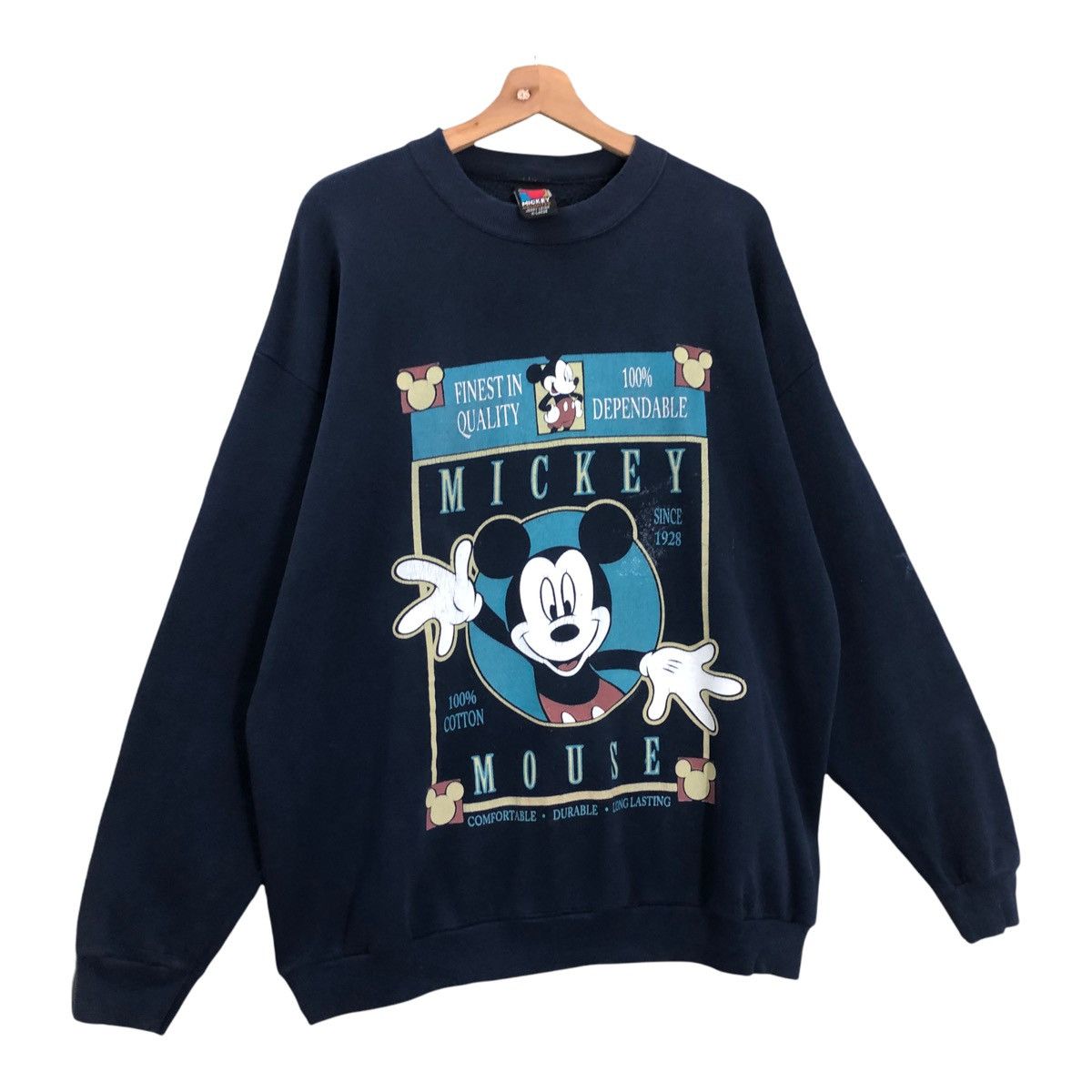 Mickey Mouse Vintage 90s Mickey Mouse Crewneck Sweatshirt Size M Size US XL / EU 56 / 4 - 2 Thumbnail