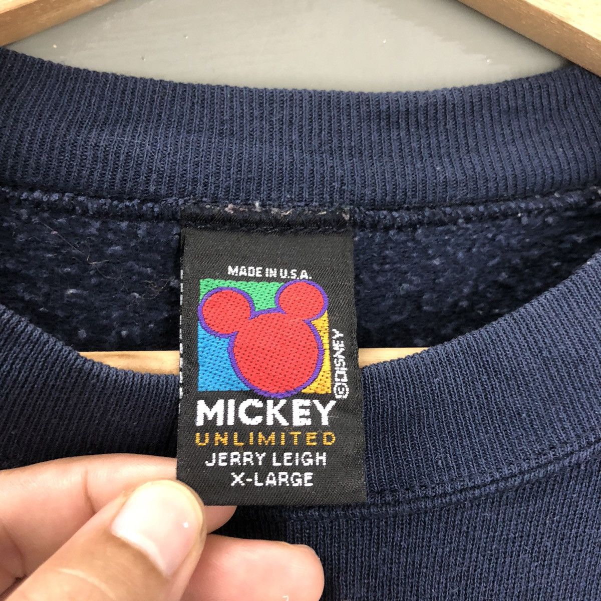 Mickey Mouse Vintage 90s Mickey Mouse Crewneck Sweatshirt Size M Size US XL / EU 56 / 4 - 10 Thumbnail