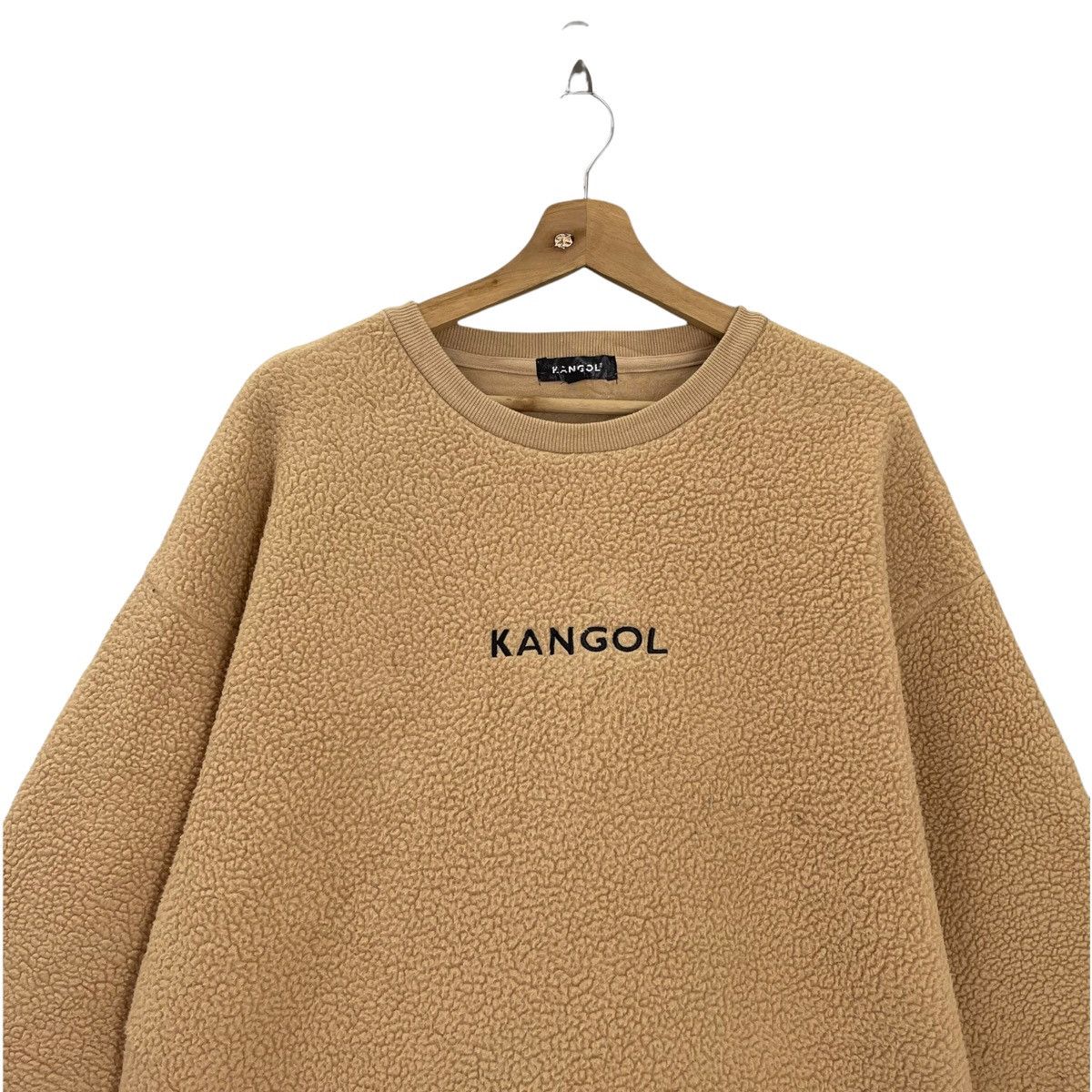 Japanese Brand Vintage Kangol Small Logo Crewneck Fleece Size XL Size US XL / EU 56 / 4 - 4 Thumbnail