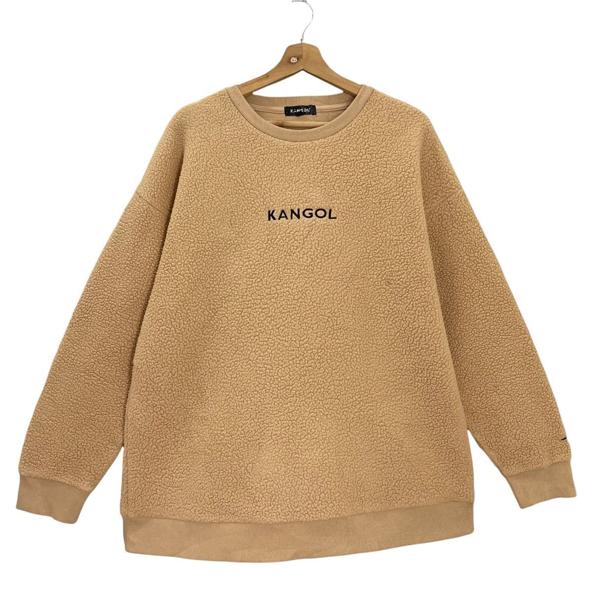 Japanese Brand Vintage Kangol Small Logo Crewneck Fleece Size XL Size US XL / EU 56 / 4 - 1 Thumbnail