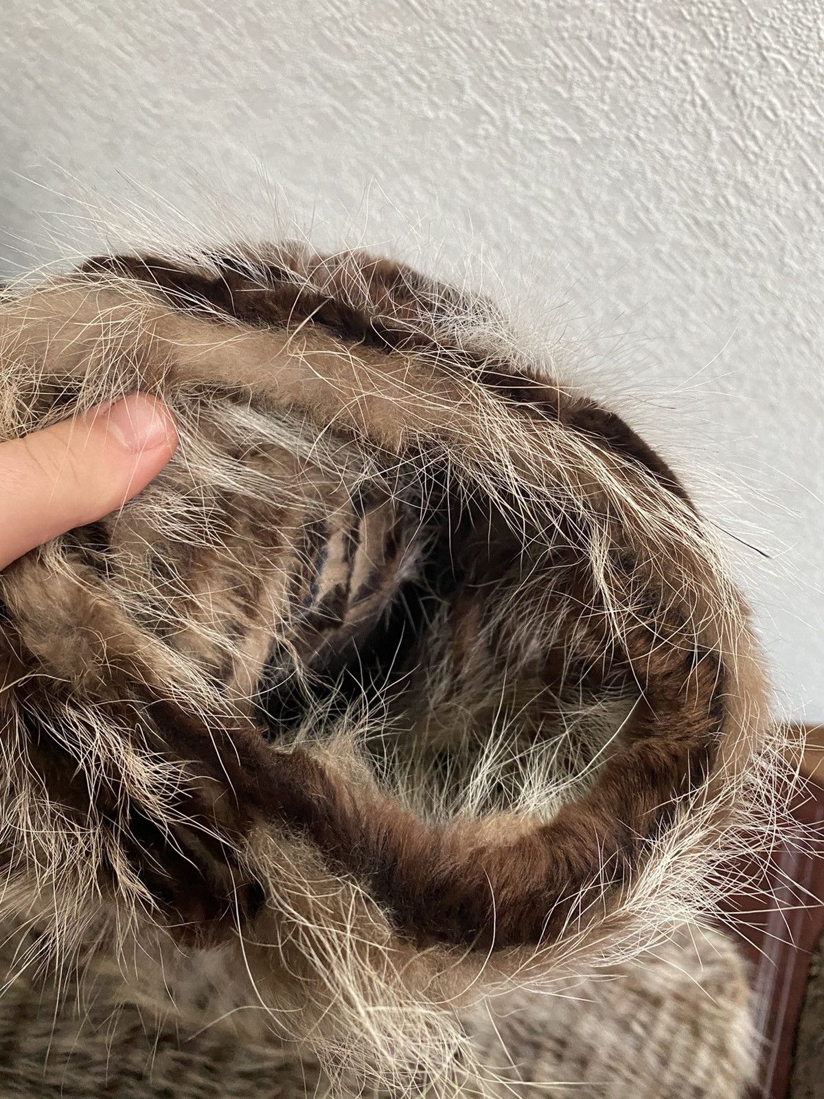 Designer Vintage Creation Sprung Freres Paris Fur Coat Jacket Size XL / US 12-14 / IT 48-50 - 6 Thumbnail
