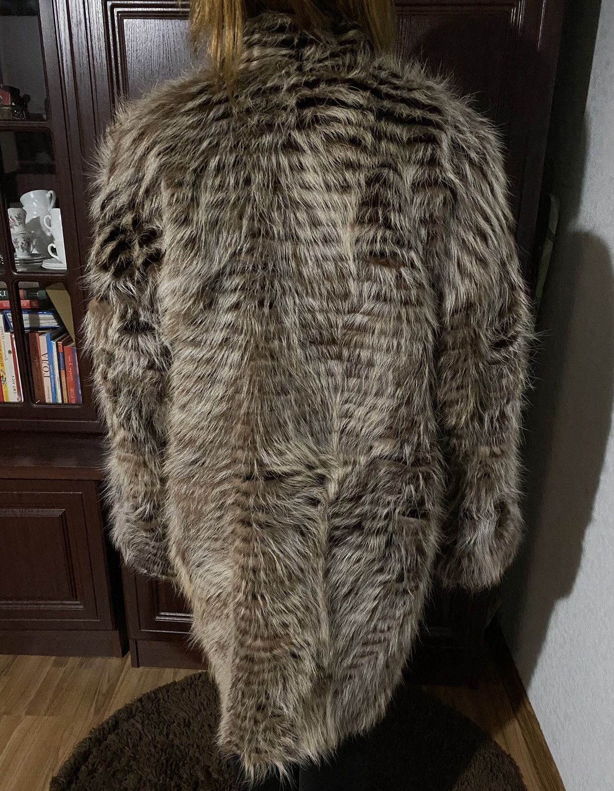 Designer Vintage Creation Sprung Freres Paris Fur Coat Jacket Size XL / US 12-14 / IT 48-50 - 21 Thumbnail
