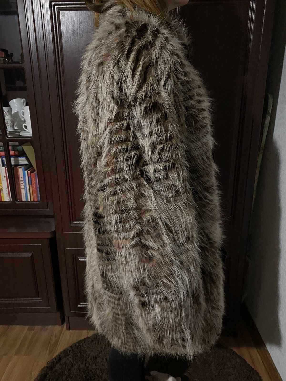 Designer Vintage Creation Sprung Freres Paris Fur Coat Jacket Size XL / US 12-14 / IT 48-50 - 20 Thumbnail