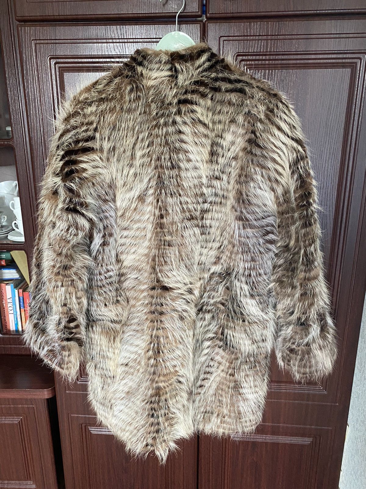 Designer Vintage Creation Sprung Freres Paris Fur Coat Jacket Size XL / US 12-14 / IT 48-50 - 5 Thumbnail