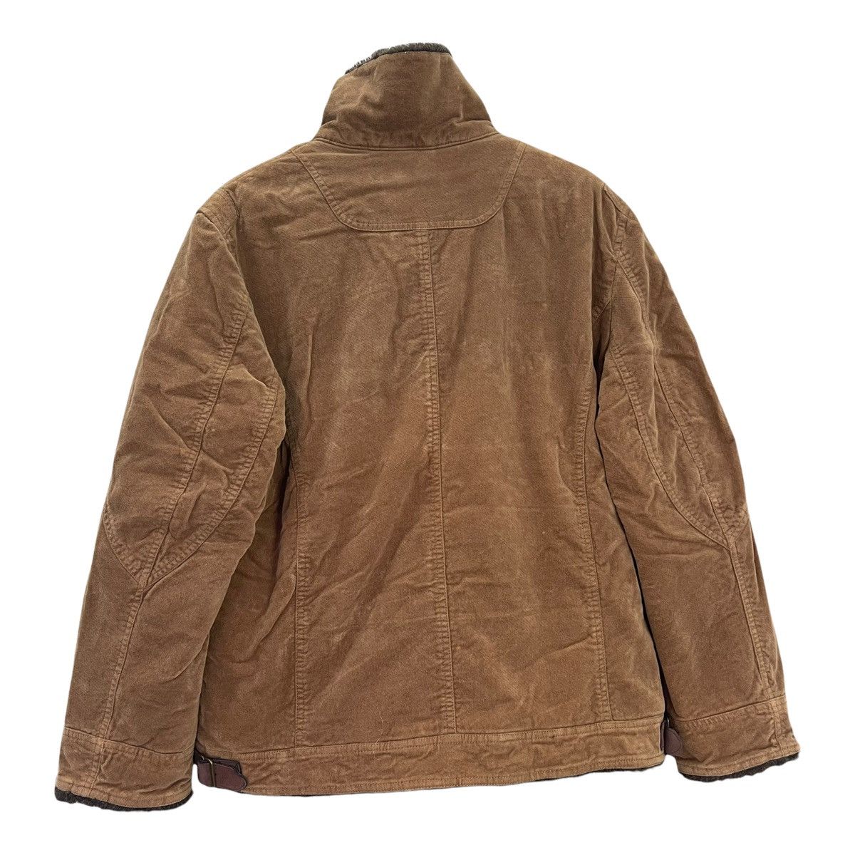 Japanese Brand 90s CARTER’S Velvet Sherpa/Sherling Jacket Coat Size L Size US M / EU 48-50 / 2 - 7 Thumbnail
