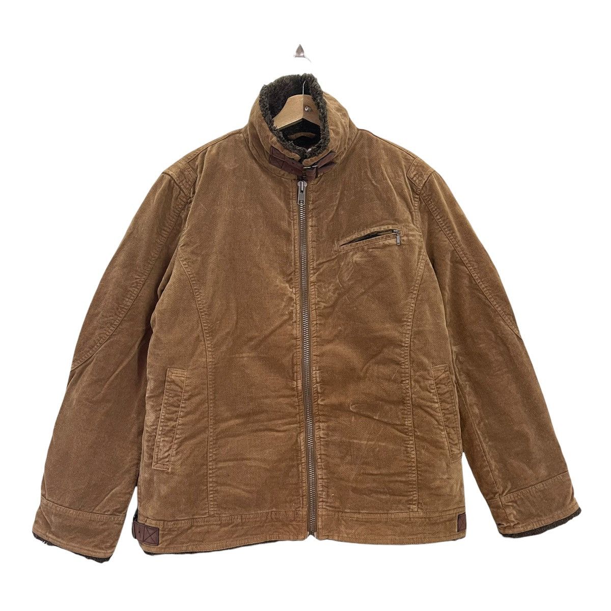 Japanese Brand 90s CARTER’S Velvet Sherpa/Sherling Jacket Coat Size L Size US M / EU 48-50 / 2 - 1 Thumbnail