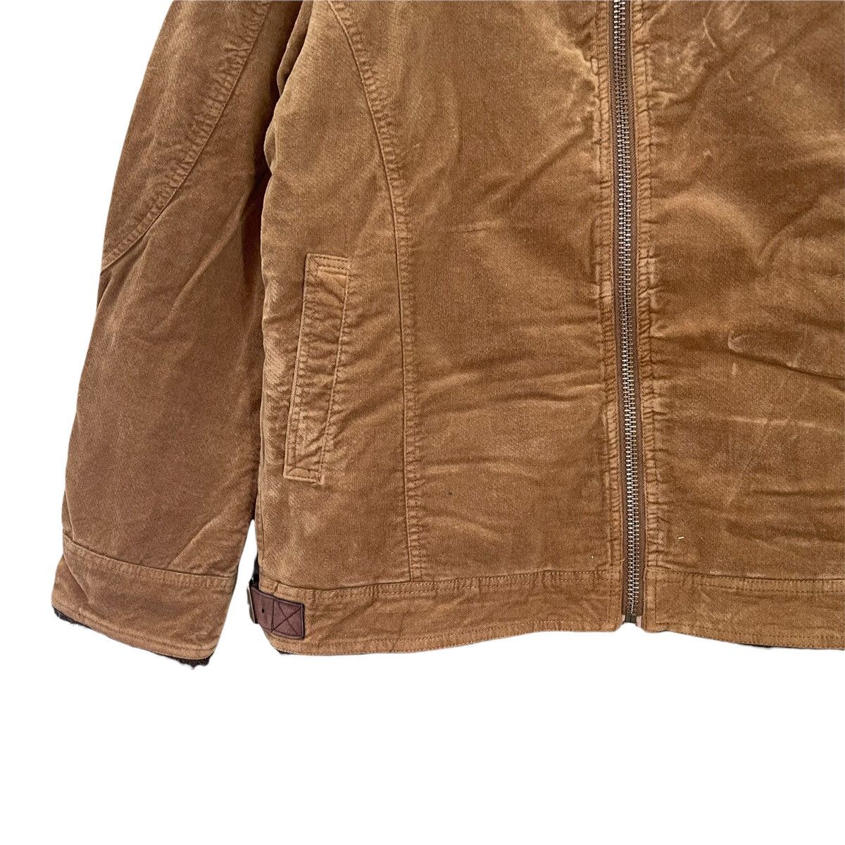 Japanese Brand 90s CARTER’S Velvet Sherpa/Sherling Jacket Coat Size L Size US M / EU 48-50 / 2 - 3 Thumbnail