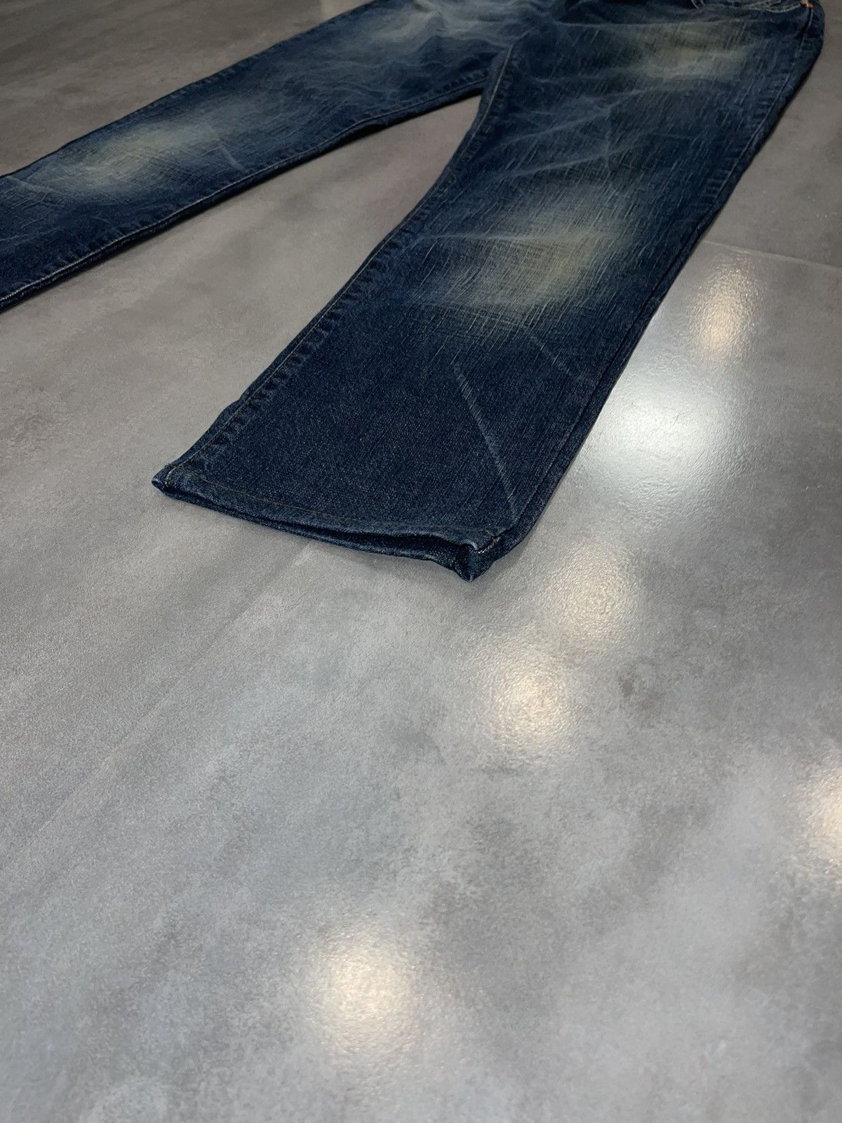 Jean Paul Gaultier Vintage Jean Paul Gaultier Dark Indigo Denim Pants Size 28" / US 6 / IT 42 - 2 Thumbnail
