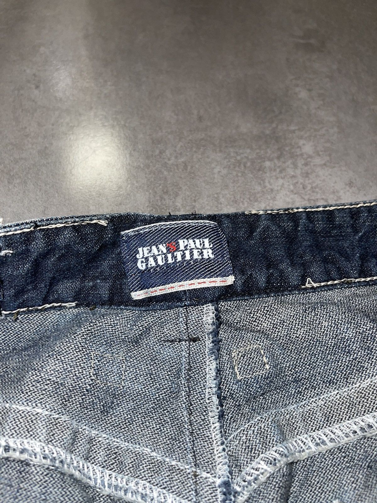 Jean Paul Gaultier Vintage Jean Paul Gaultier Dark Indigo Denim Pants Size 28" / US 6 / IT 42 - 10 Thumbnail