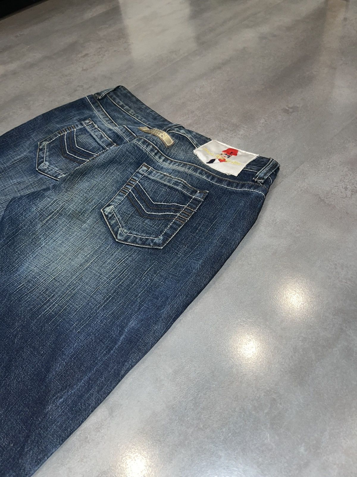 Jean Paul Gaultier Vintage Jean Paul Gaultier Dark Indigo Denim Pants Size 28" / US 6 / IT 42 - 6 Thumbnail