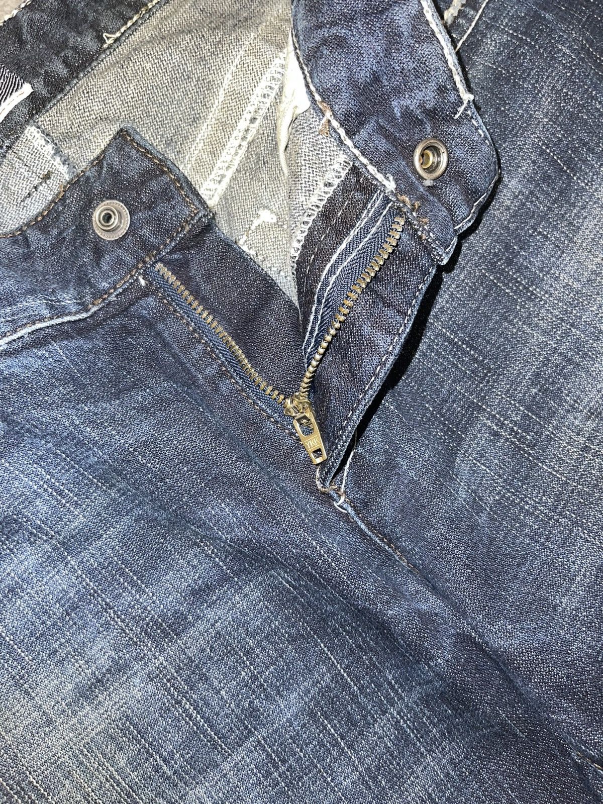 Jean Paul Gaultier Vintage Jean Paul Gaultier Dark Indigo Denim Pants Size 28" / US 6 / IT 42 - 9 Thumbnail