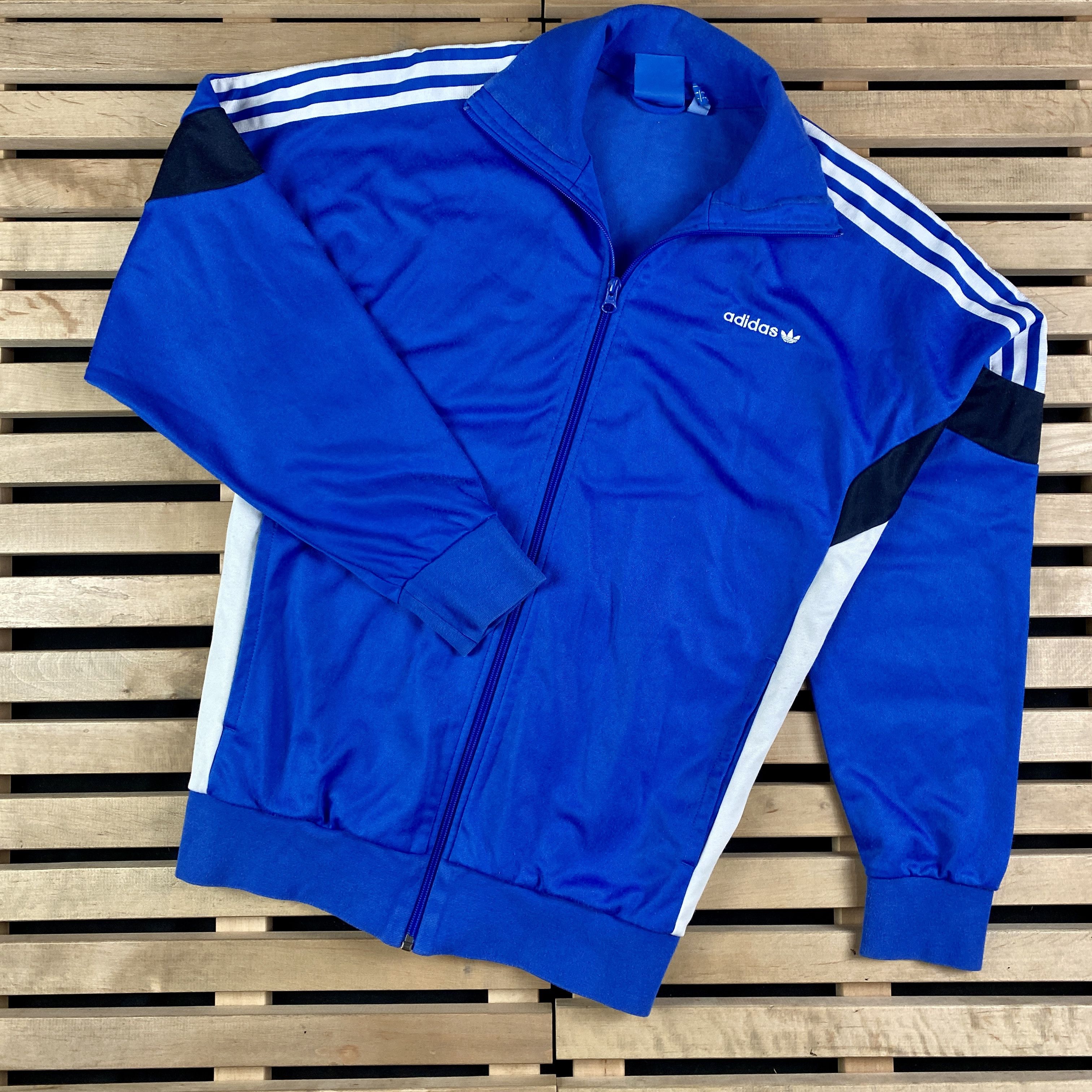 Adidas × Vintage Mens Bomber Jacket Adidas Originals Vintage Size L Size US L / EU 52-54 / 3 - 1 Thumbnail