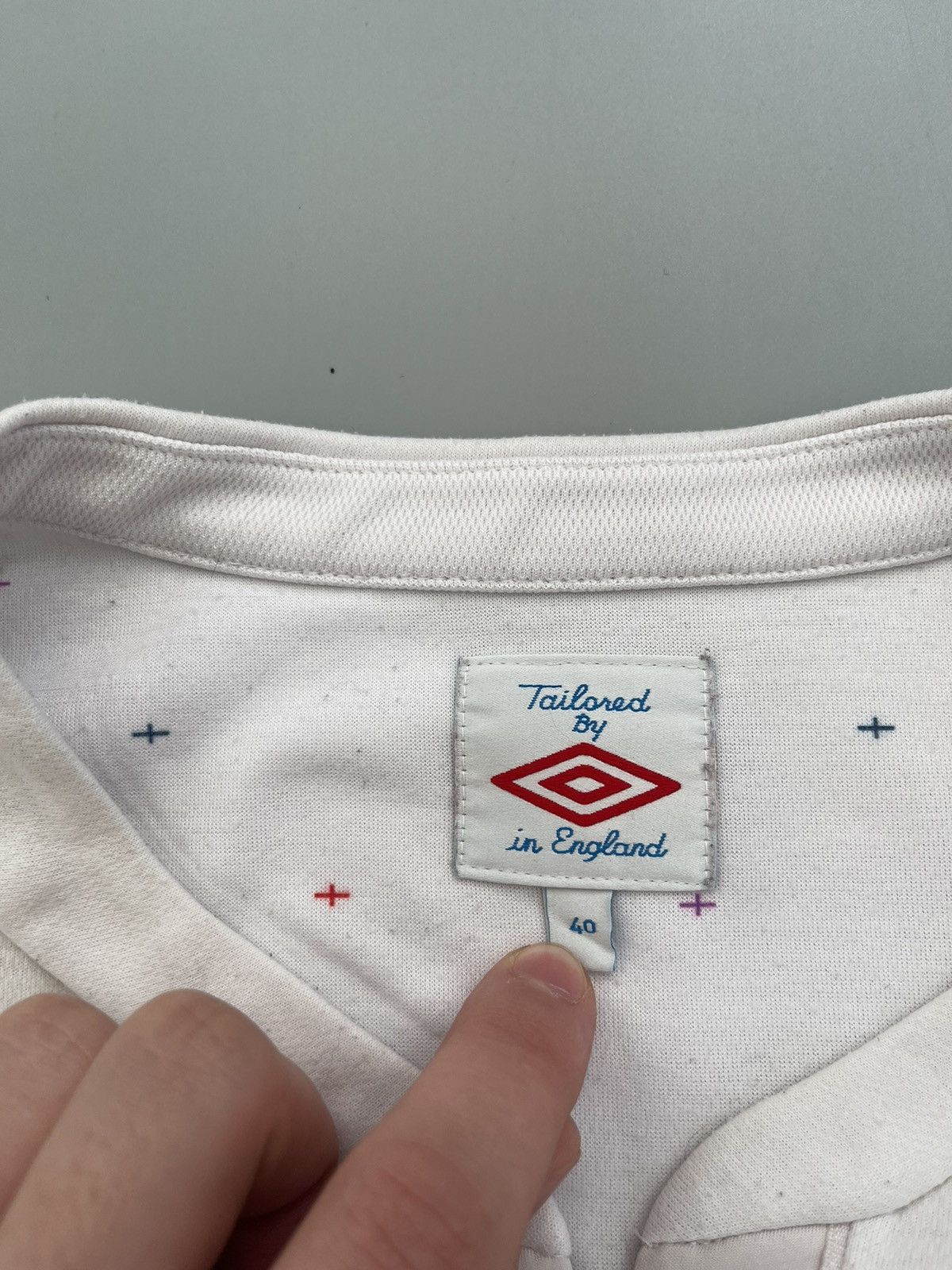 Umbro Vintage soccer jersey England Umbro 18 Davies Size US L / EU 52-54 / 3 - 5 Thumbnail