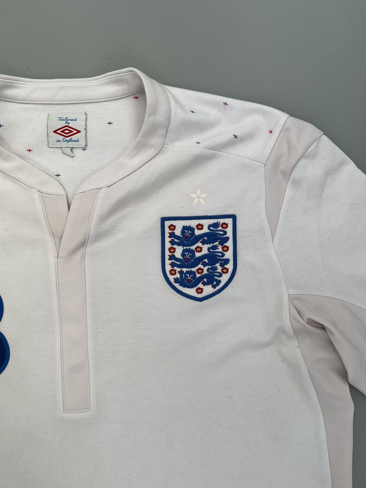 Umbro Vintage soccer jersey England Umbro 18 Davies Size US L / EU 52-54 / 3 - 4 Thumbnail