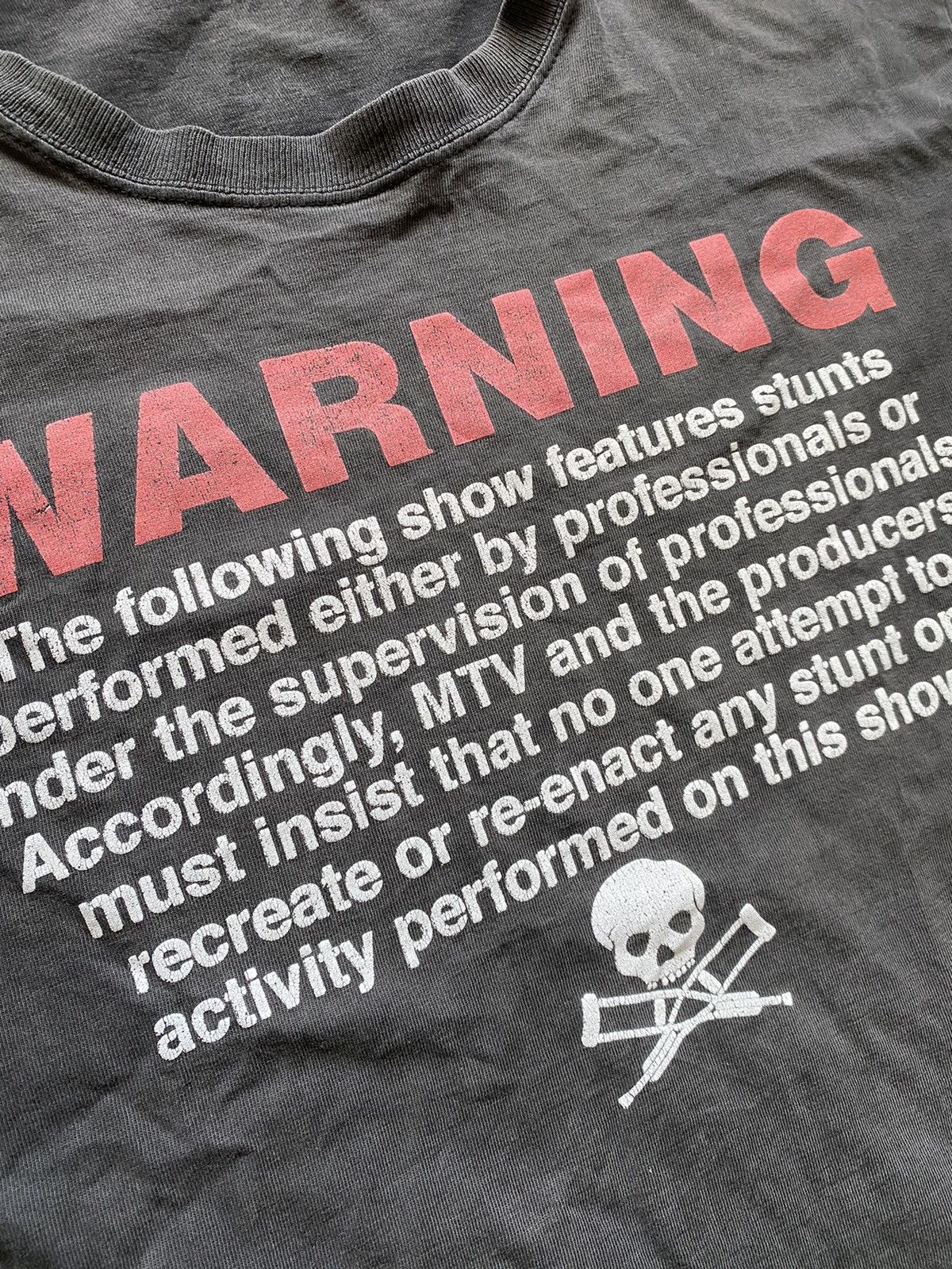 Jackass Logo Warning Black T-Shirt New | eBay