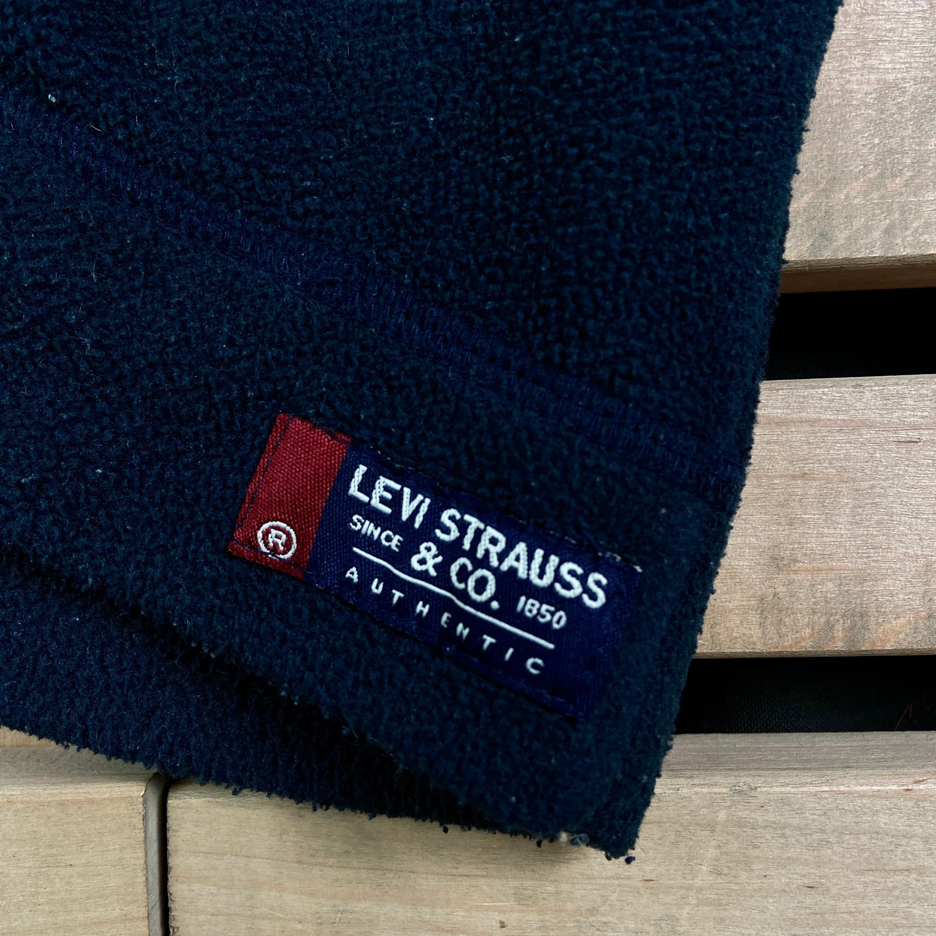 Levi's Mens Fleece Jacket Hooded Levis Size L Size US L / EU 52-54 / 3 - 4 Thumbnail