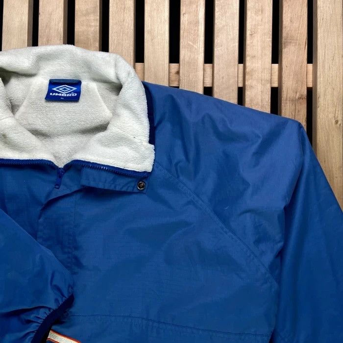 Umbro × Vintage Mens Pullover Anorak Umbro Big Logo Vintage Size XL Size US XL / EU 56 / 4 - 2 Thumbnail