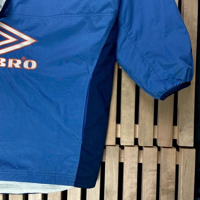 Umbro × Vintage Mens Pullover Anorak Umbro Big Logo Vintage Size XL Size US XL / EU 56 / 4 - 3 Thumbnail