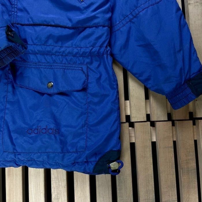 Adidas × Vintage Mens Hooded Jacket Parka Adidas Originals Vintage Size XL Size US XL / EU 56 / 4 - 4 Thumbnail