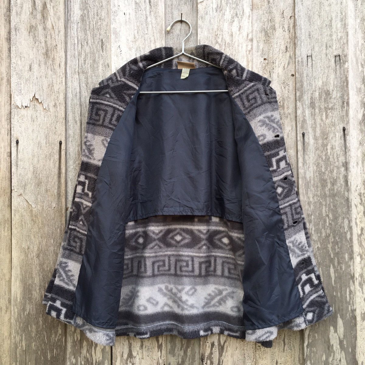 Japanese Brand × Vintage Vintage Mountain Fleece Button Up Fleece Jacket Size US M / EU 48-50 / 2 - 9 Thumbnail