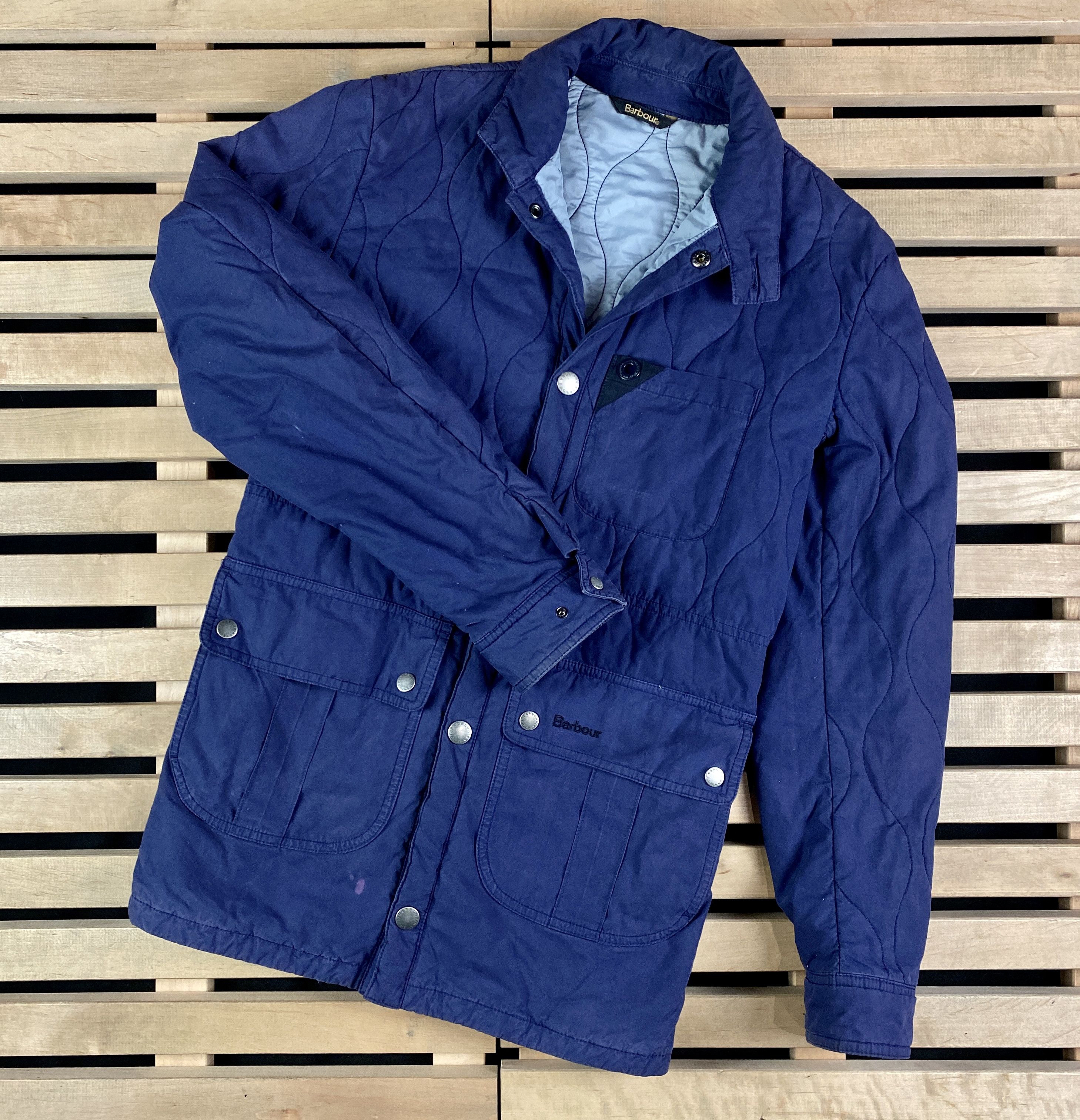 Barbour Mens Bomber Jacket Barbour Size S Size US S / EU 44-46 / 1 - 1 Thumbnail