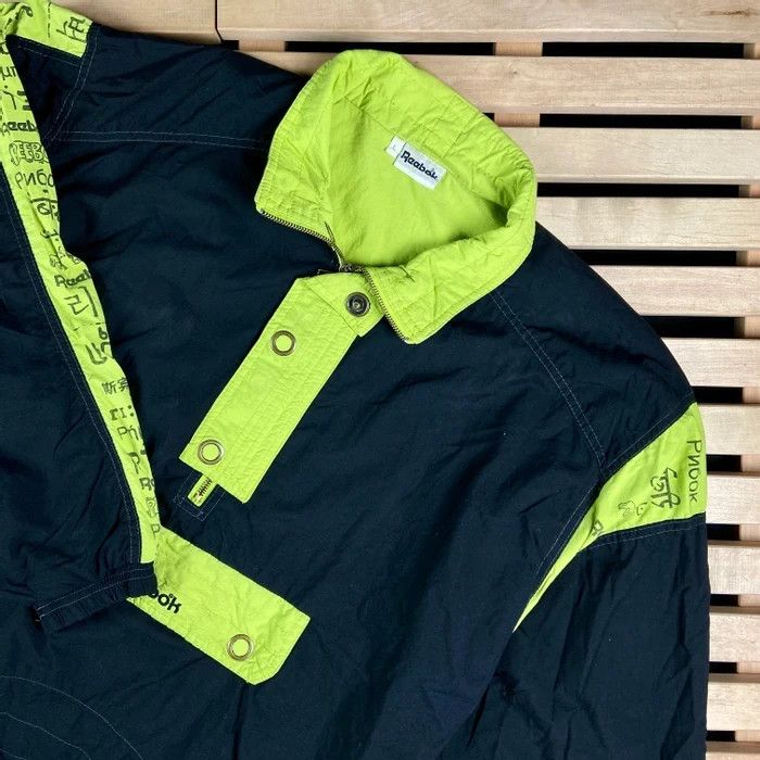 Reebok × Vintage Mens Jacket Pullover Anorak Reebok Vintage Size L Size US L / EU 52-54 / 3 - 2 Thumbnail