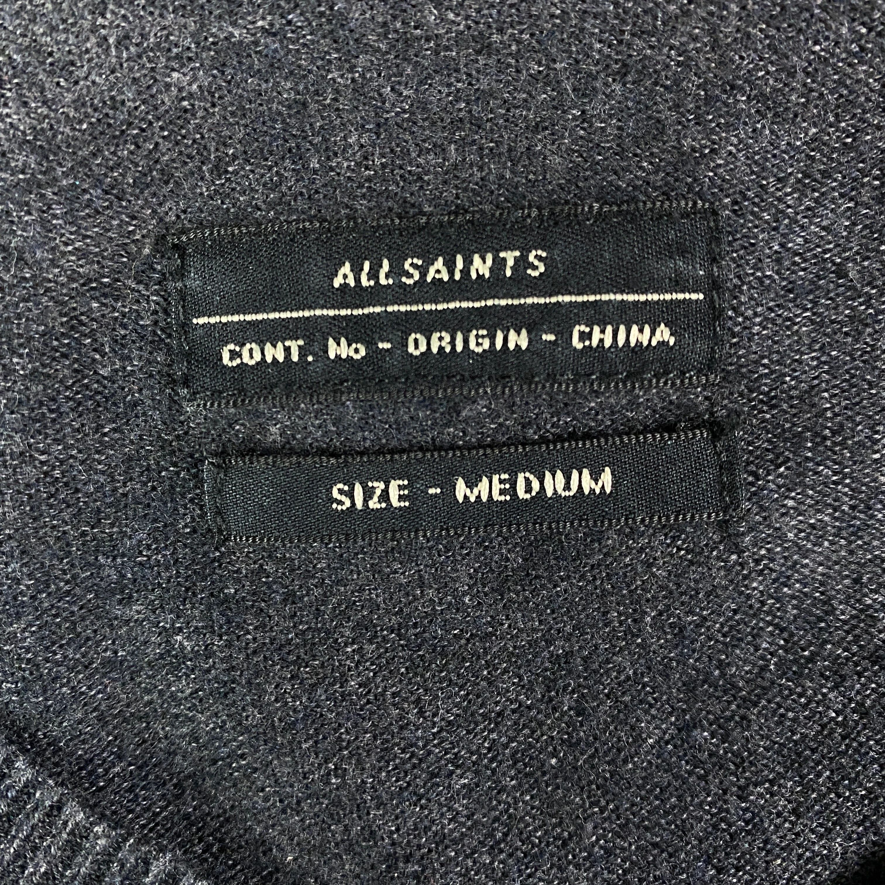 Allsaints Mens Jumper Allsaints Size M V Neck Size US M / EU 48-50 / 2 - 4 Thumbnail