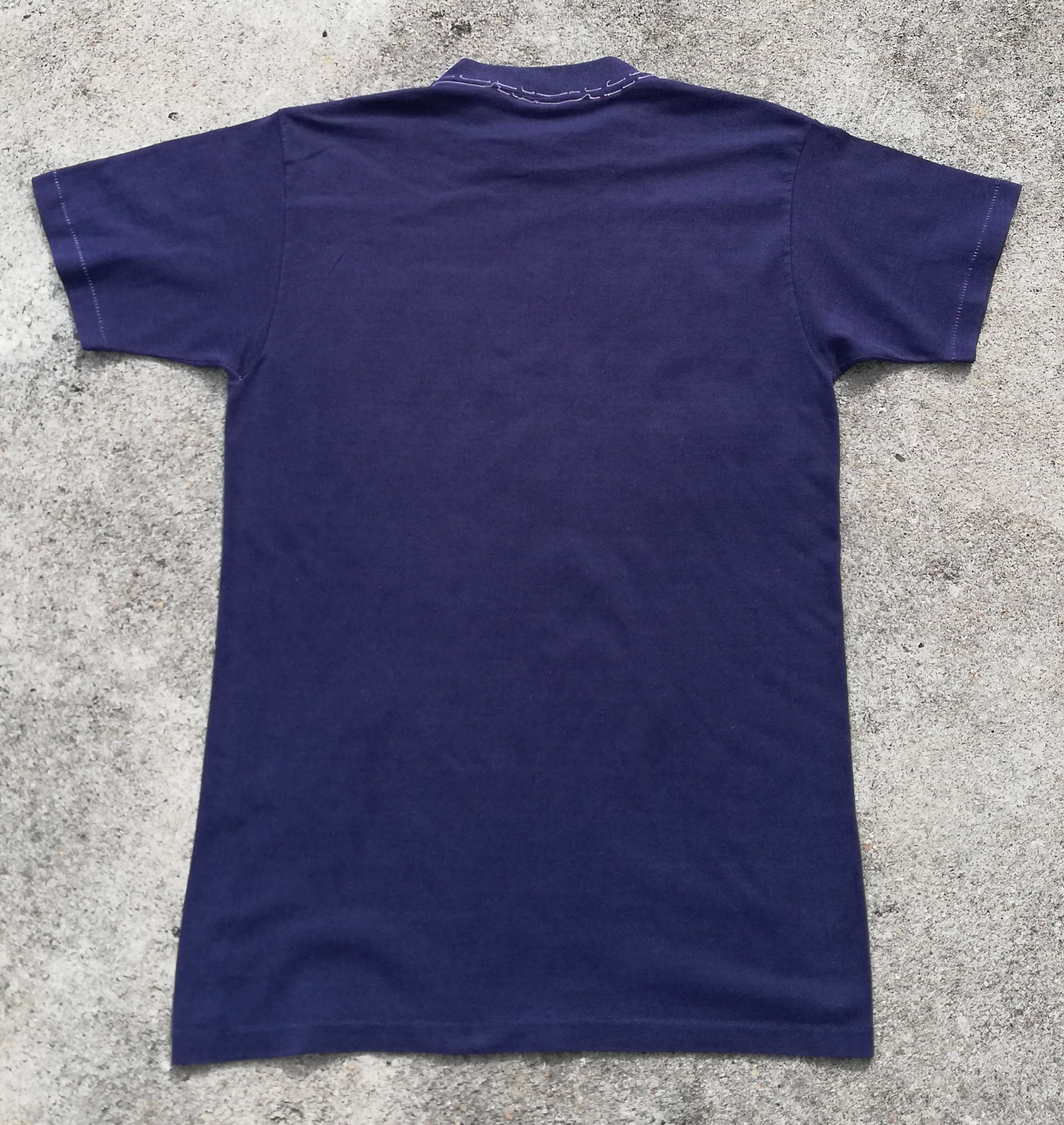 Adidas 🔥Vintage 70's - 80's Adidas Big Logo Short Sleeve T-Shirts Size US XS / EU 42 / 0 - 6 Thumbnail