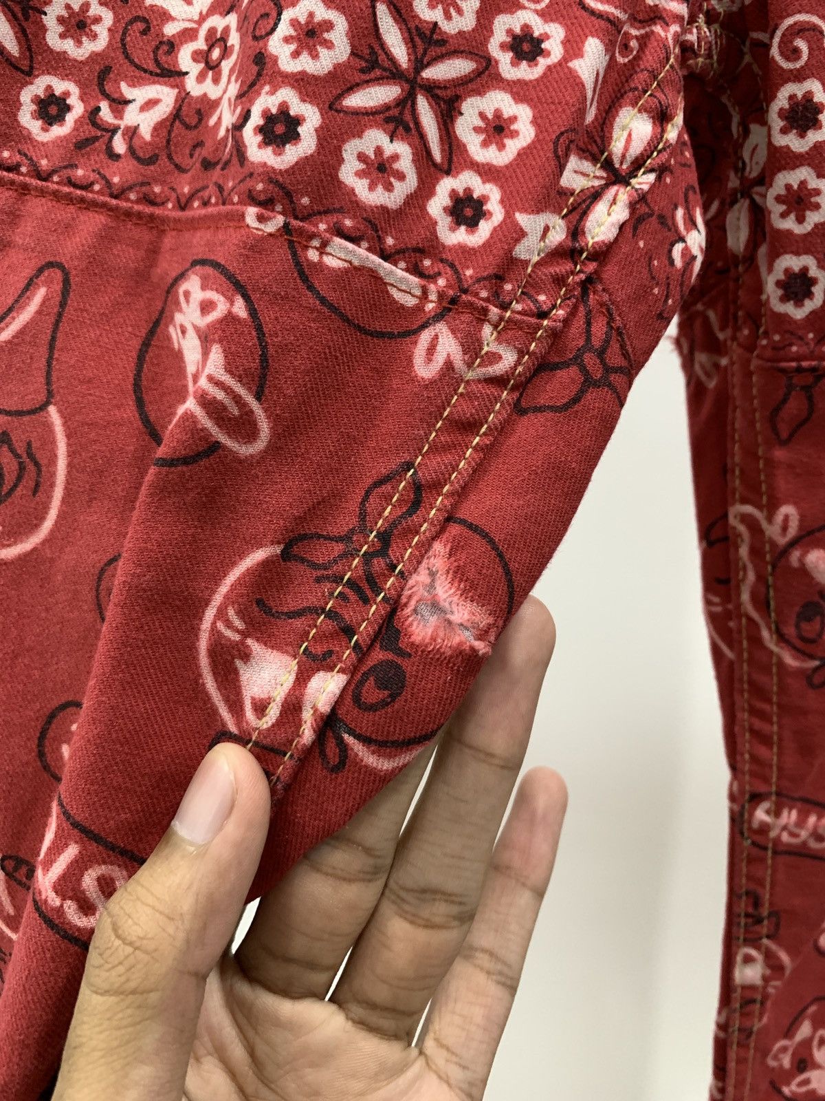 Hysteric Glamour Hysteric Glamour Paisley Flared Pant Size US 30 / EU 46 - 5 Thumbnail