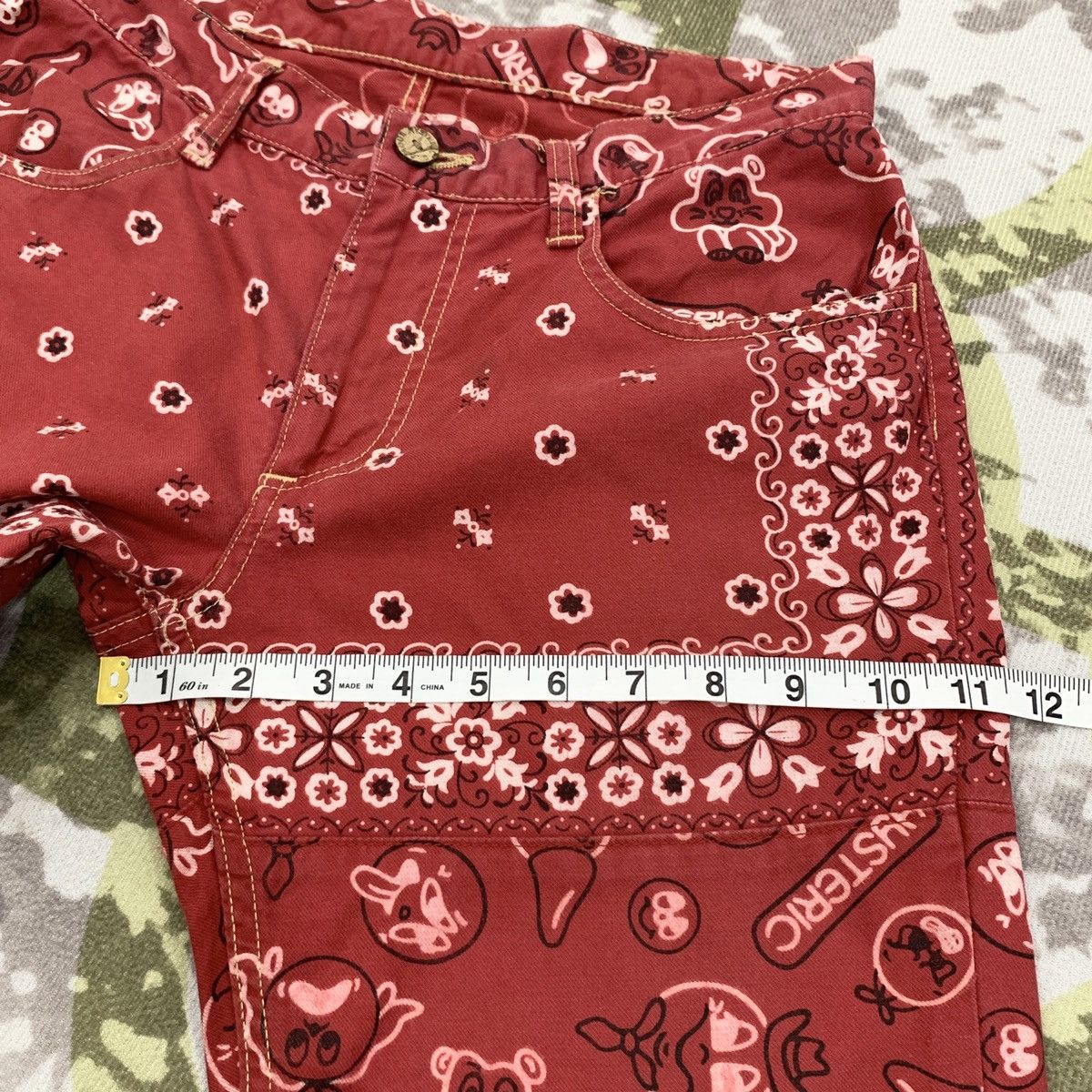 Hysteric Glamour Hysteric Glamour Paisley Flared Pant Size US 30 / EU 46 - 20 Thumbnail