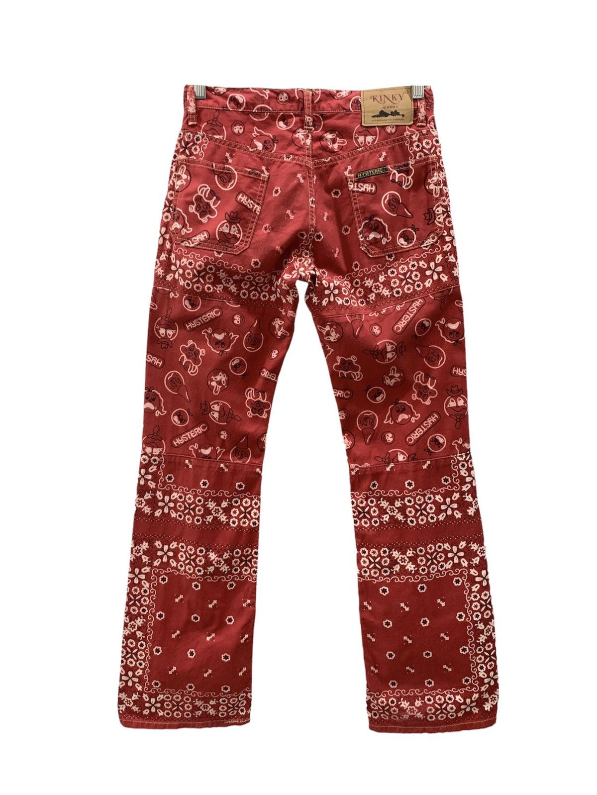 Hysteric Glamour Hysteric Glamour Paisley Flared Pant Size US 30 / EU 46 - 2 Thumbnail