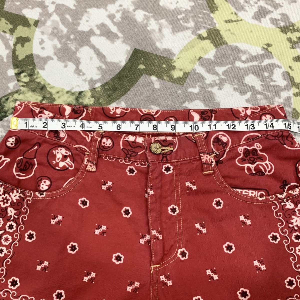 Hysteric Glamour Hysteric Glamour Paisley Flared Pant Size US 30 / EU 46 - 18 Thumbnail