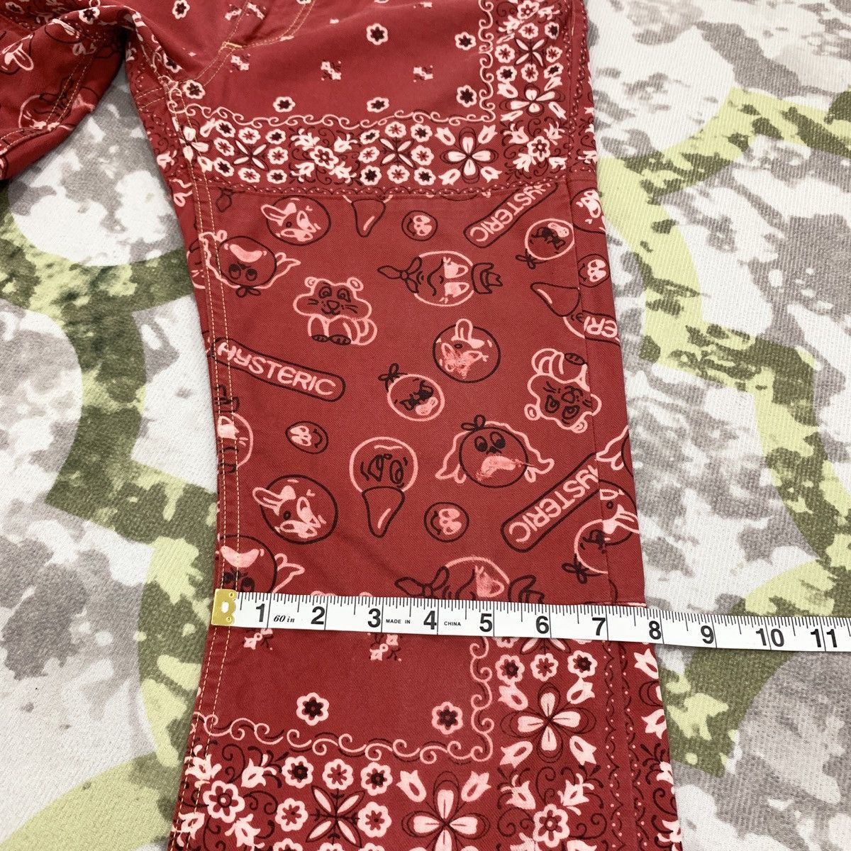 Hysteric Glamour Hysteric Glamour Paisley Flared Pant Size US 30 / EU 46 - 21 Thumbnail