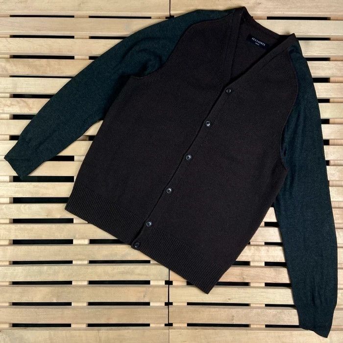 Allsaints Mens Cardigan Allsaints Size S Lambswool Size US S / EU 44-46 / 1 - 1 Thumbnail