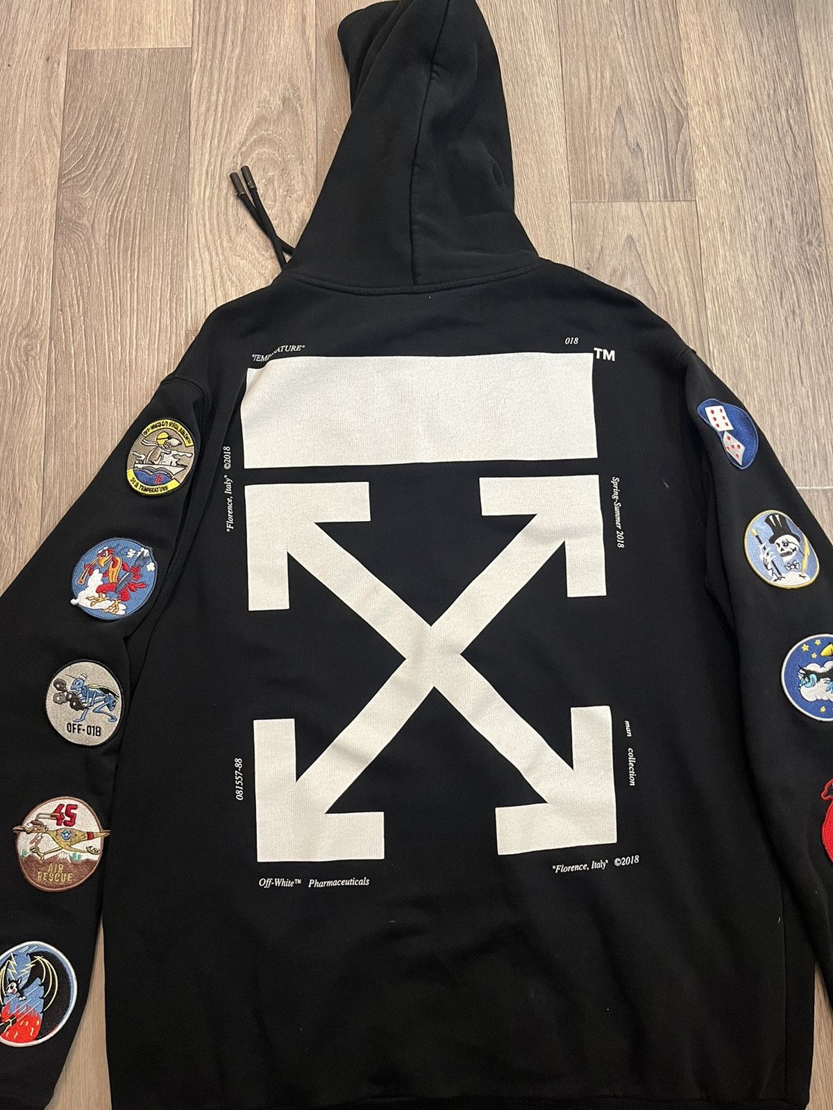 Off white ss18 hoodie online