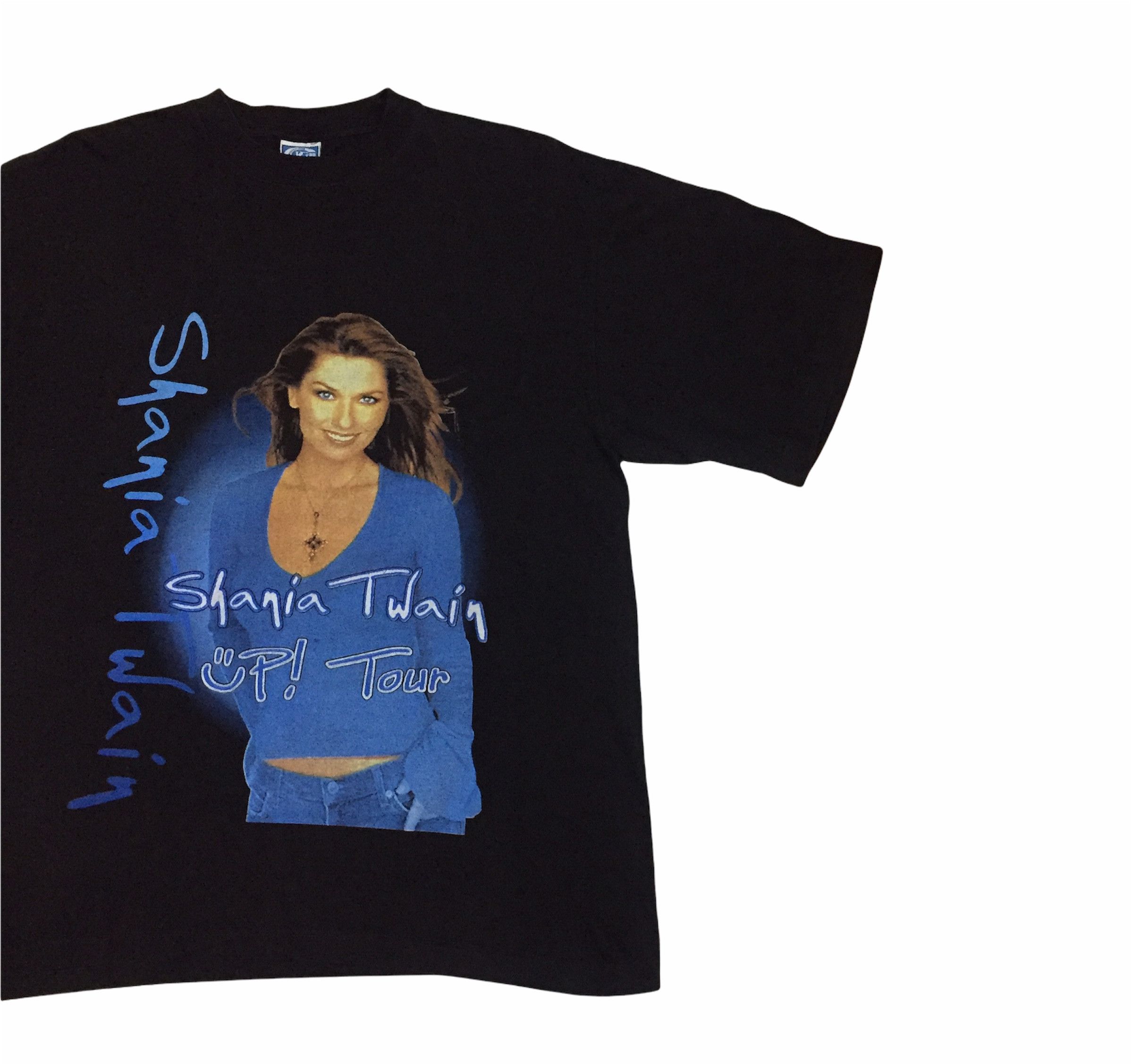 Band Tees VINTAGE 00s SHANIA TWAIN UP TOUR CANADIAN SINGER TSHIRT Size US M / EU 48-50 / 2 - 2 Thumbnail