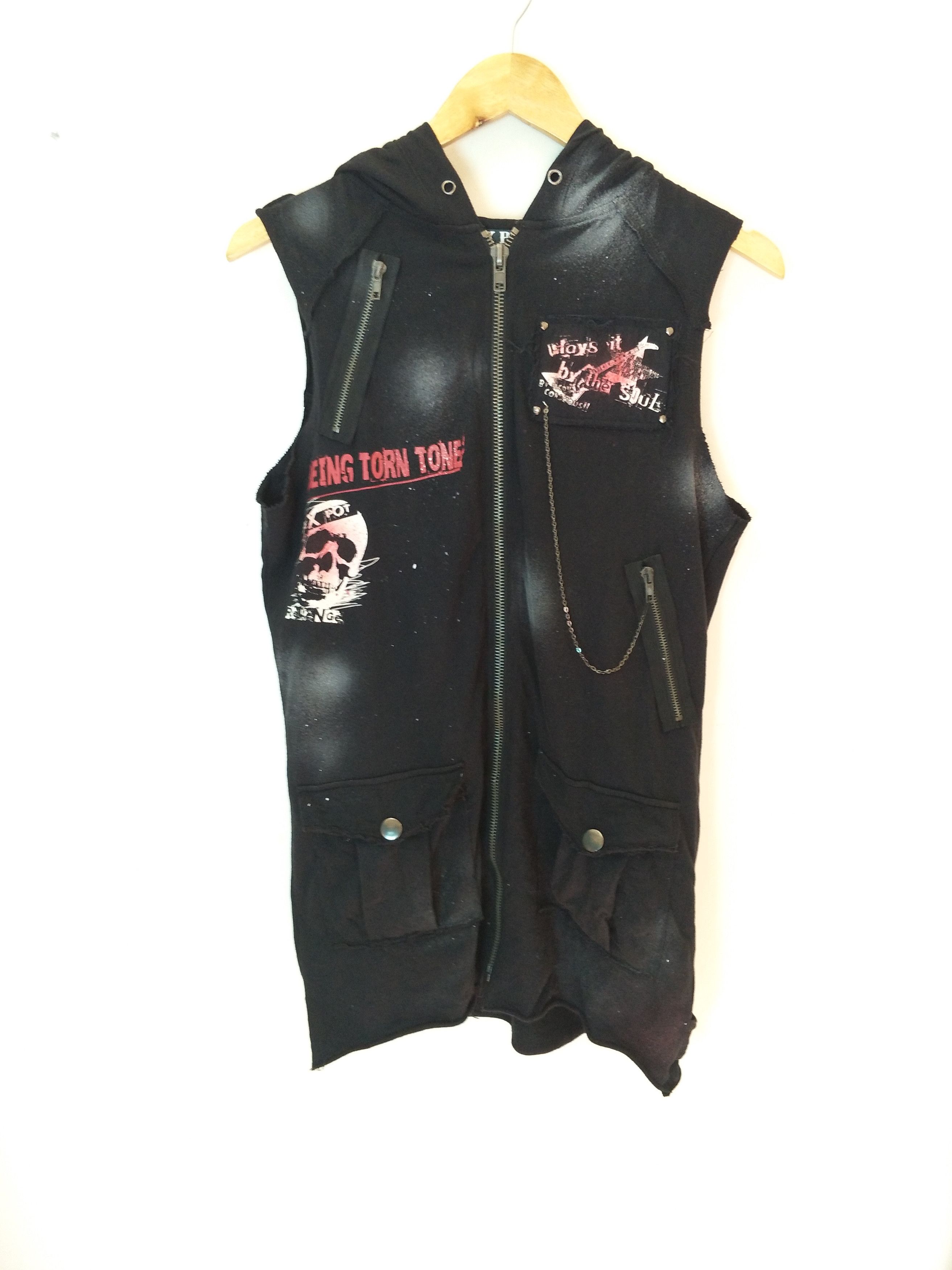 Japanese Brand SEX POT REVENGE SEDITIONARIES SLEEVELESS SWEATSHIRT PUNK Size US M / EU 48-50 / 2 - 1 Thumbnail