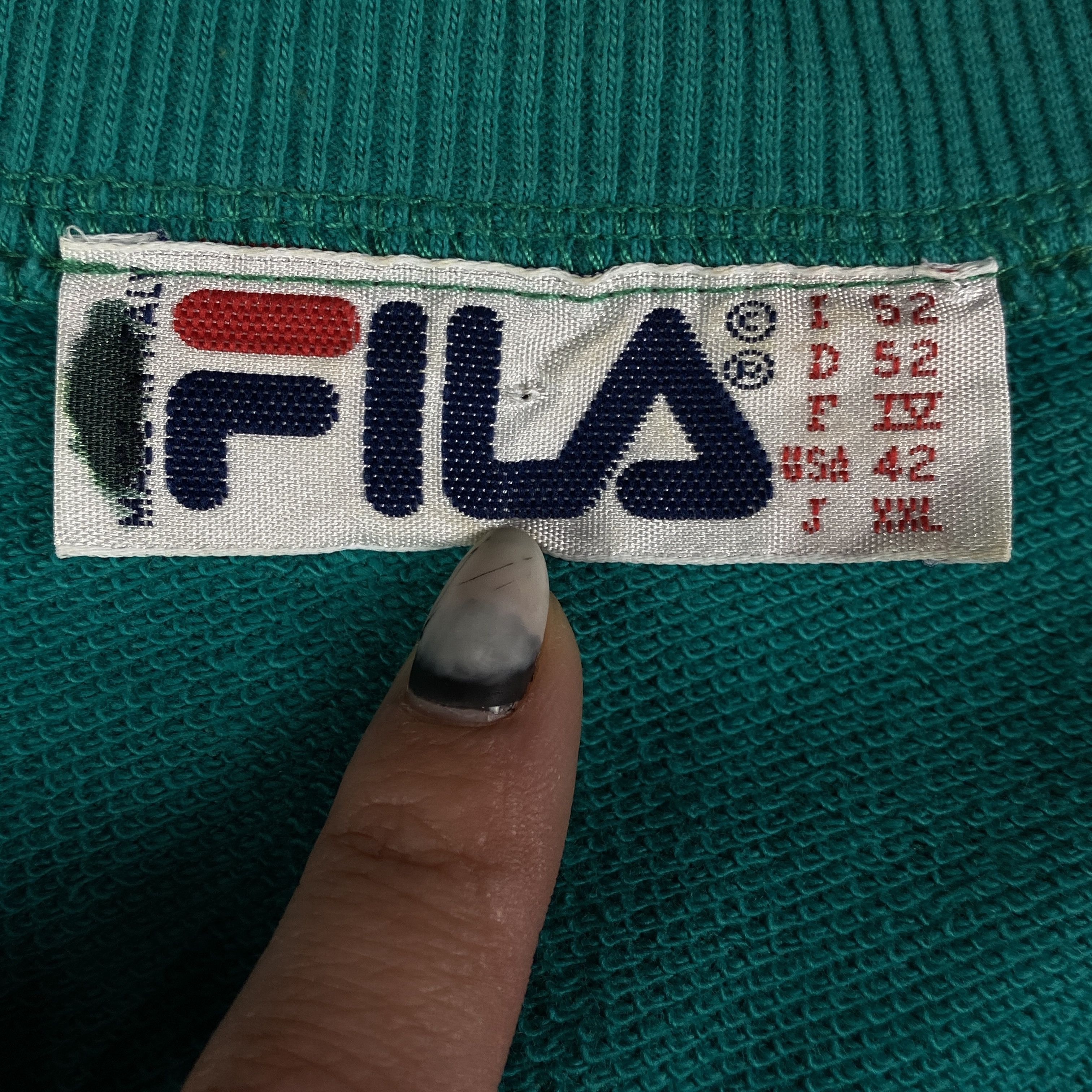Fila × Vintage Mens Vest Jumper Fila Vintage Size XL Size US XL / EU 56 / 4 - 5 Thumbnail