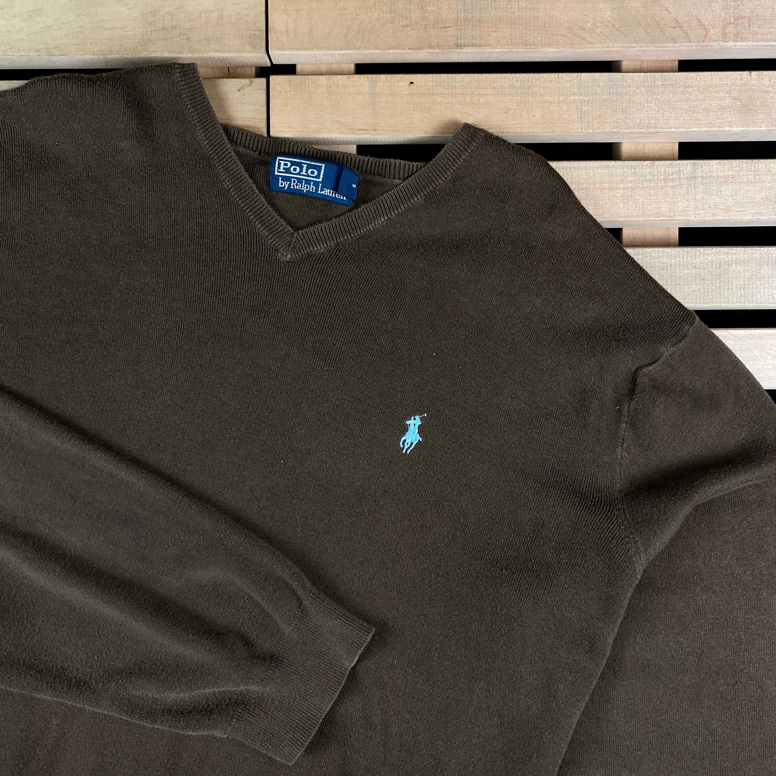 Polo Ralph Lauren × Ralph Lauren × Vintage Mens Polo Ralph Lauren Vintage Jumper Size XXL Size US XXL / EU 58 / 5 - 2 Thumbnail