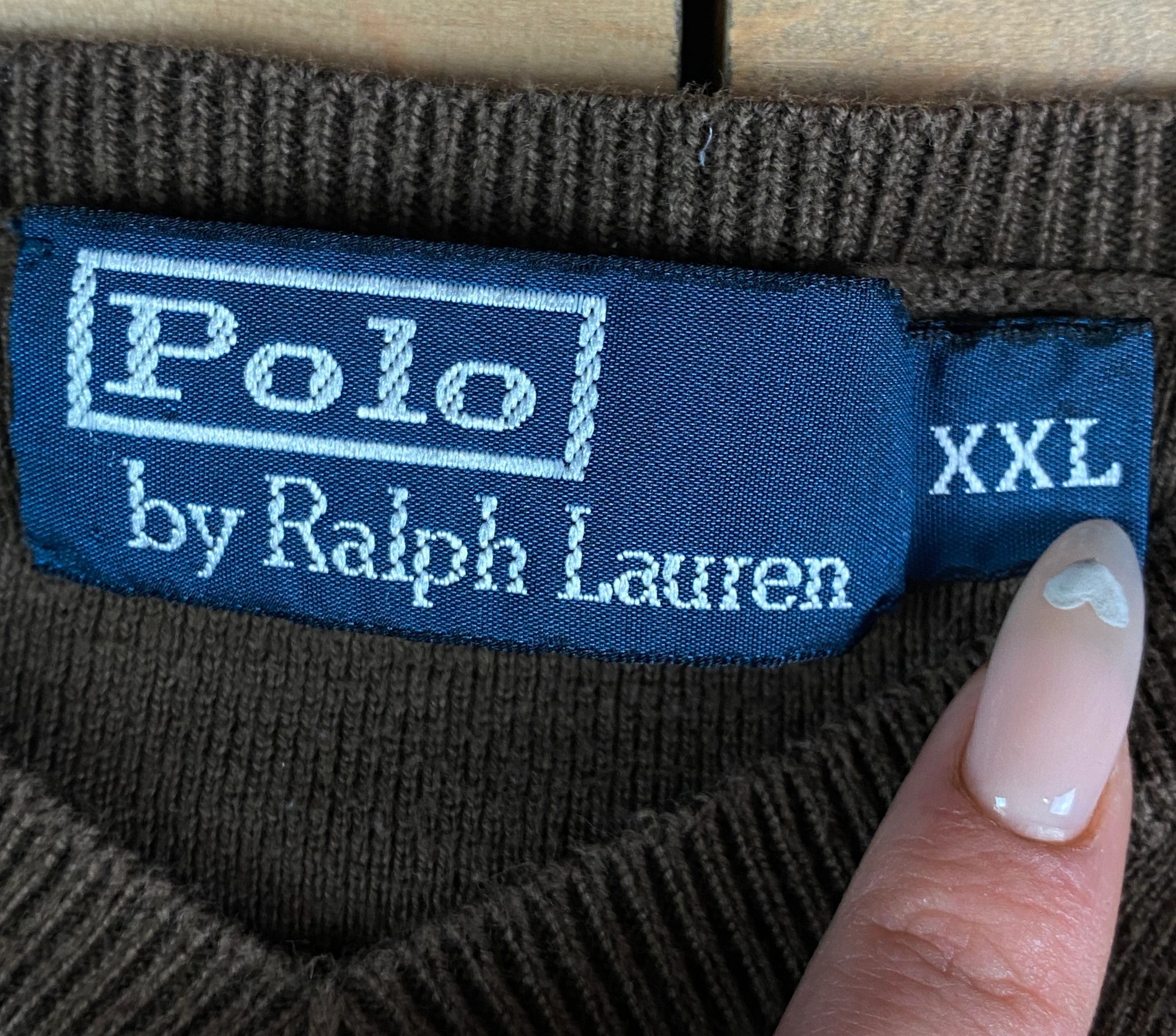 Polo Ralph Lauren × Ralph Lauren × Vintage Mens Polo Ralph Lauren Vintage Jumper Size XXL Size US XXL / EU 58 / 5 - 5 Thumbnail