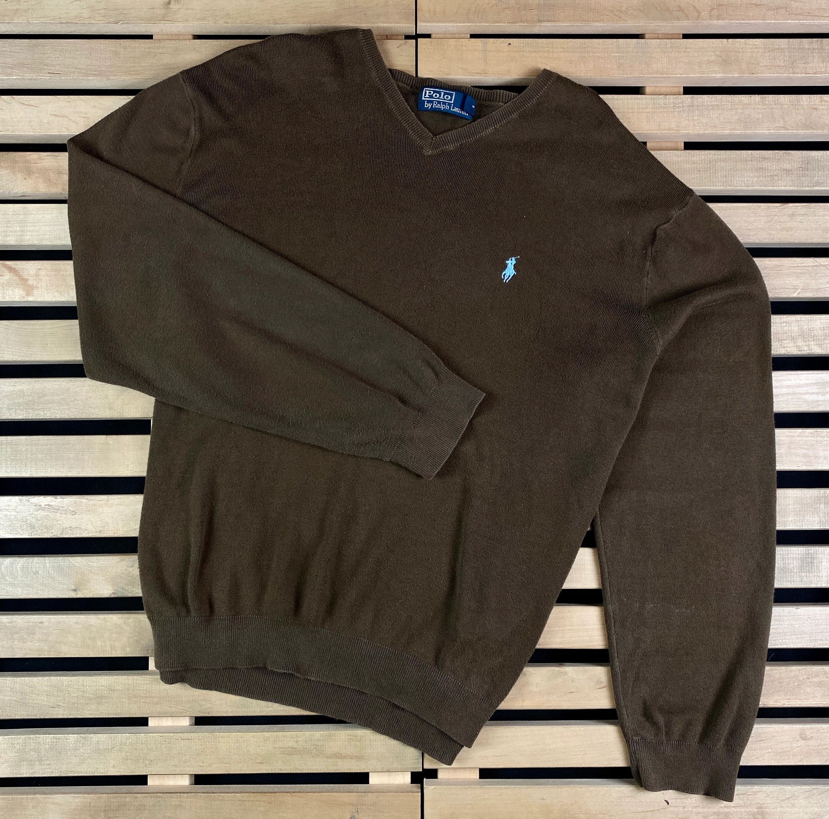 Polo Ralph Lauren × Ralph Lauren × Vintage Mens Polo Ralph Lauren Vintage Jumper Size XXL Size US XXL / EU 58 / 5 - 1 Thumbnail