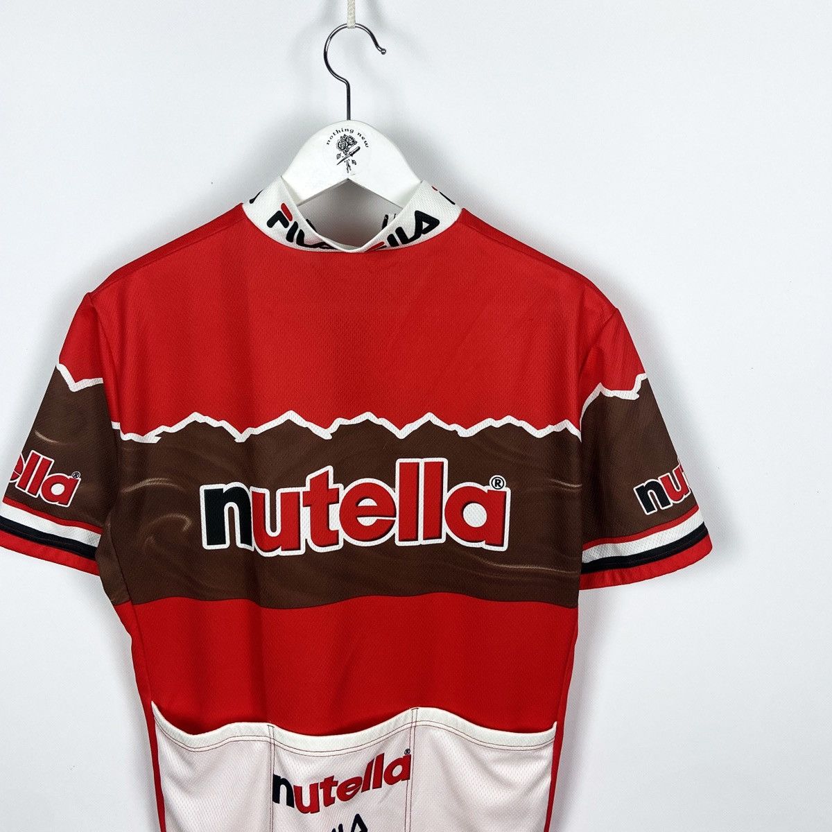 Fila Vintage 00s Very rare Fila x Nutella Tour de Suisse jersey Size US L / EU 52-54 / 3 - 9 Thumbnail
