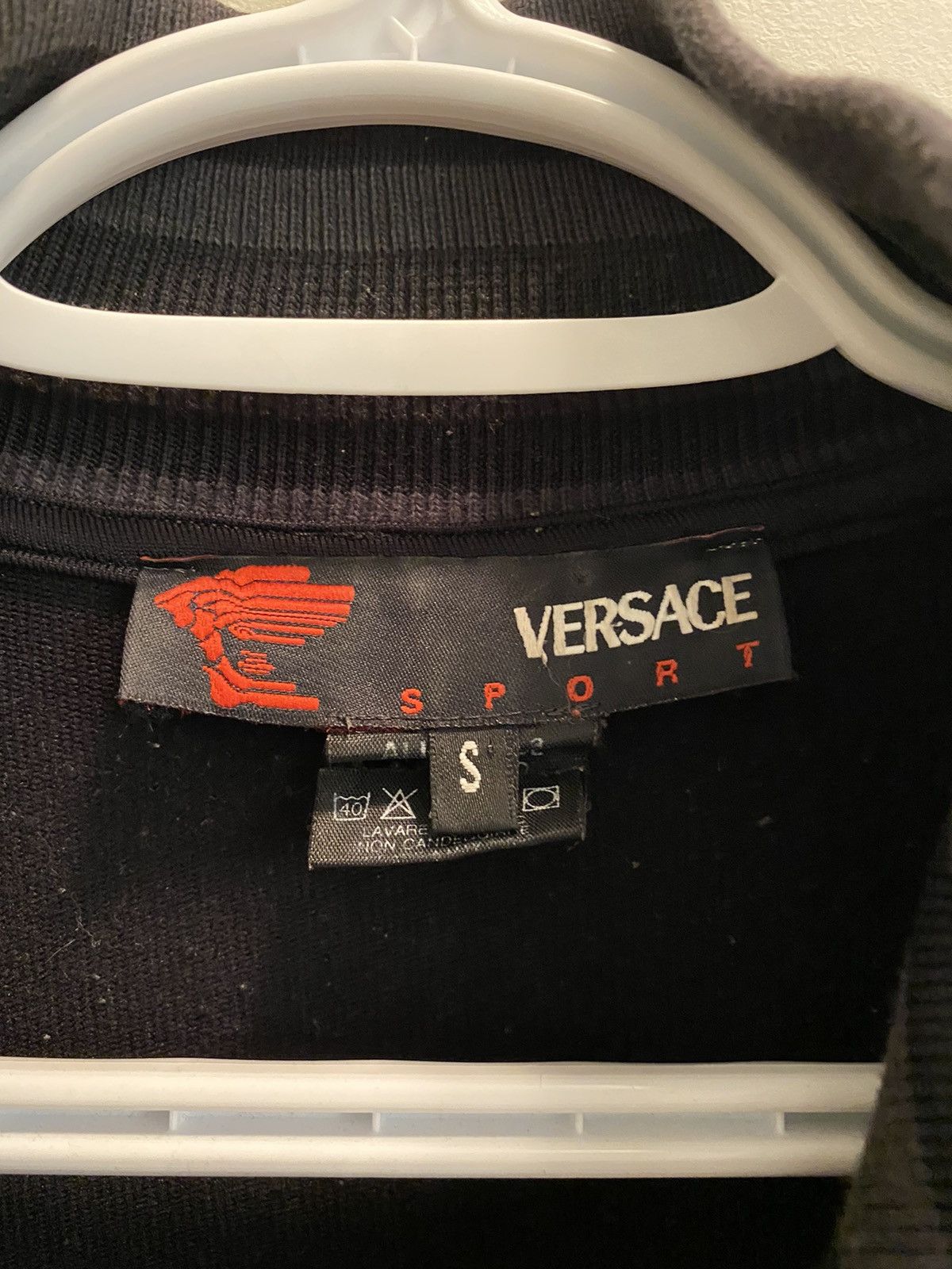 Designer × Versace VINTAGE VERSACE SPORT TRACK JACKET Size US M / EU 48-50 / 2 - 5 Thumbnail