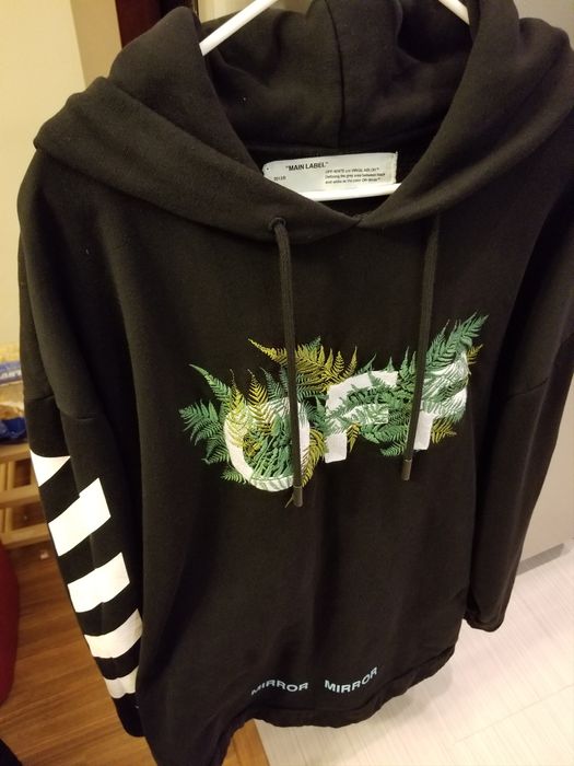 Off white fern on sale hoodie