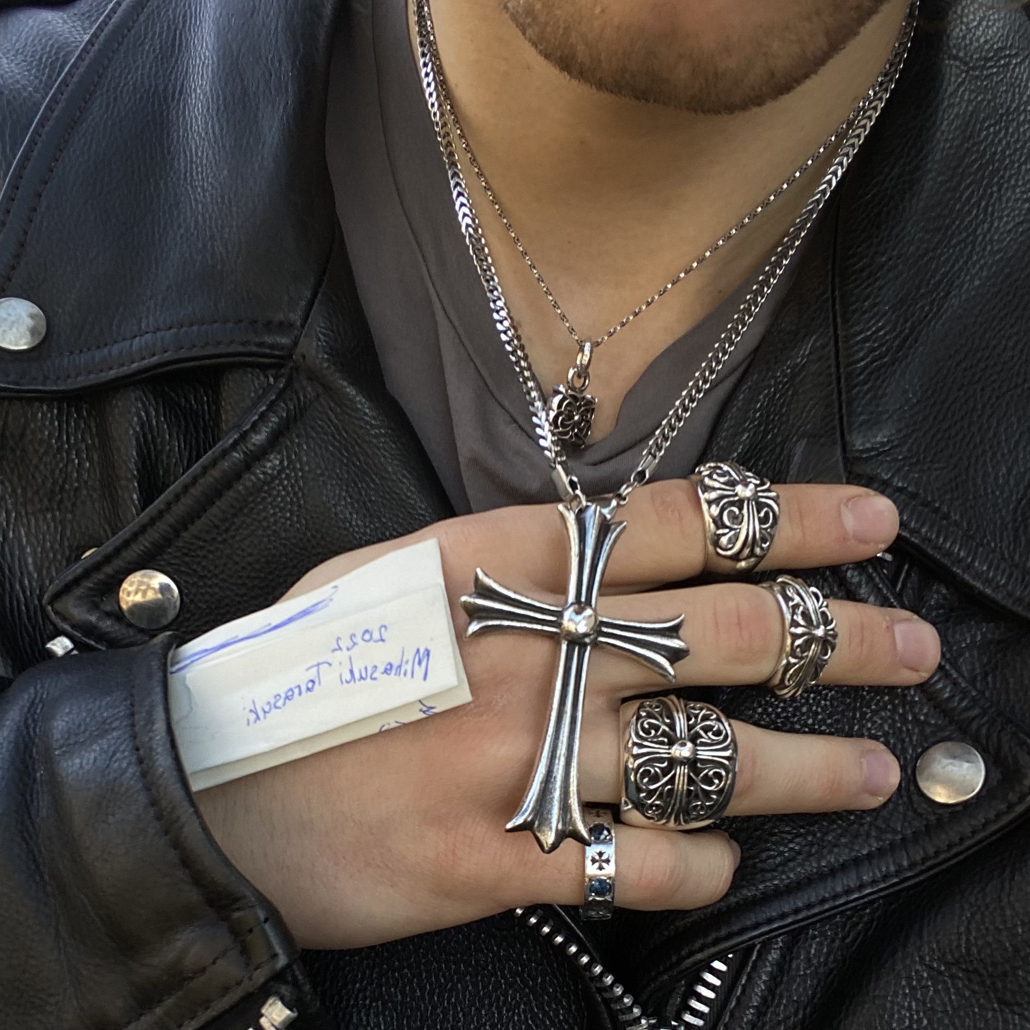 Chrome Hearts RARE Chrome Hearts Large Cross Pendant | Grailed