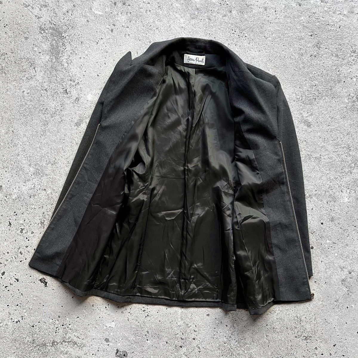 Jean Paul Gaultier × Vintage Jean Paul Vintage Premium Women’s Zipper Blazer Jacket Size L / US 10 / IT 46 - 2 Thumbnail