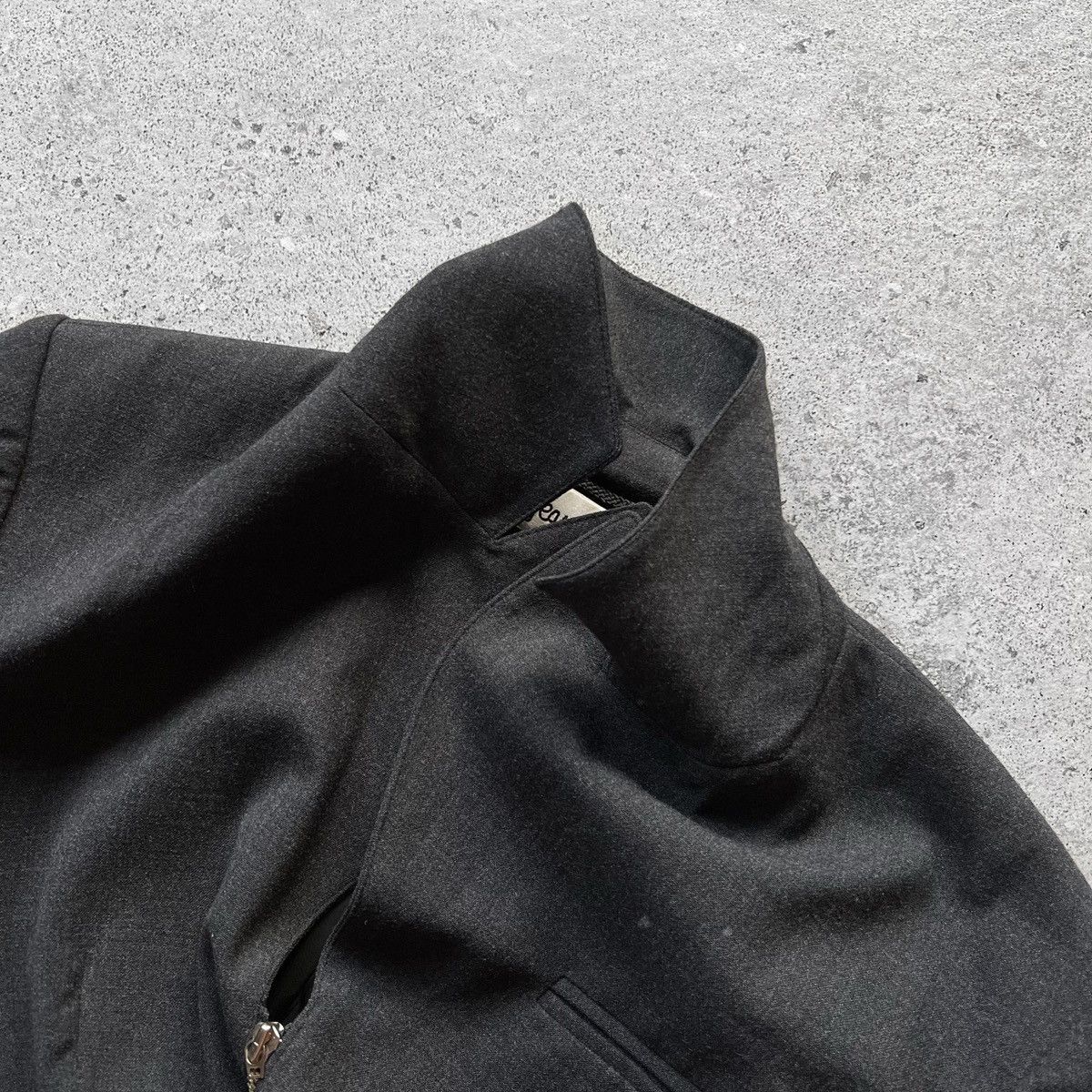 Jean Paul Gaultier × Vintage Jean Paul Vintage Premium Women’s Zipper Blazer Jacket Size L / US 10 / IT 46 - 10 Thumbnail